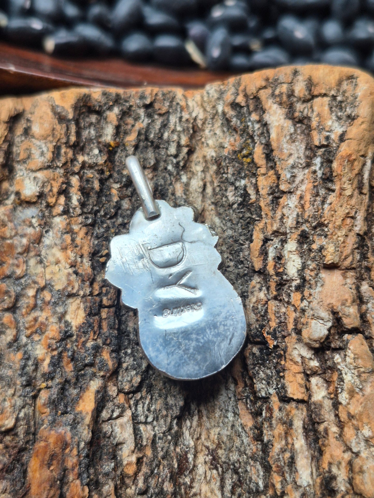 Fox Turquoise Pendant