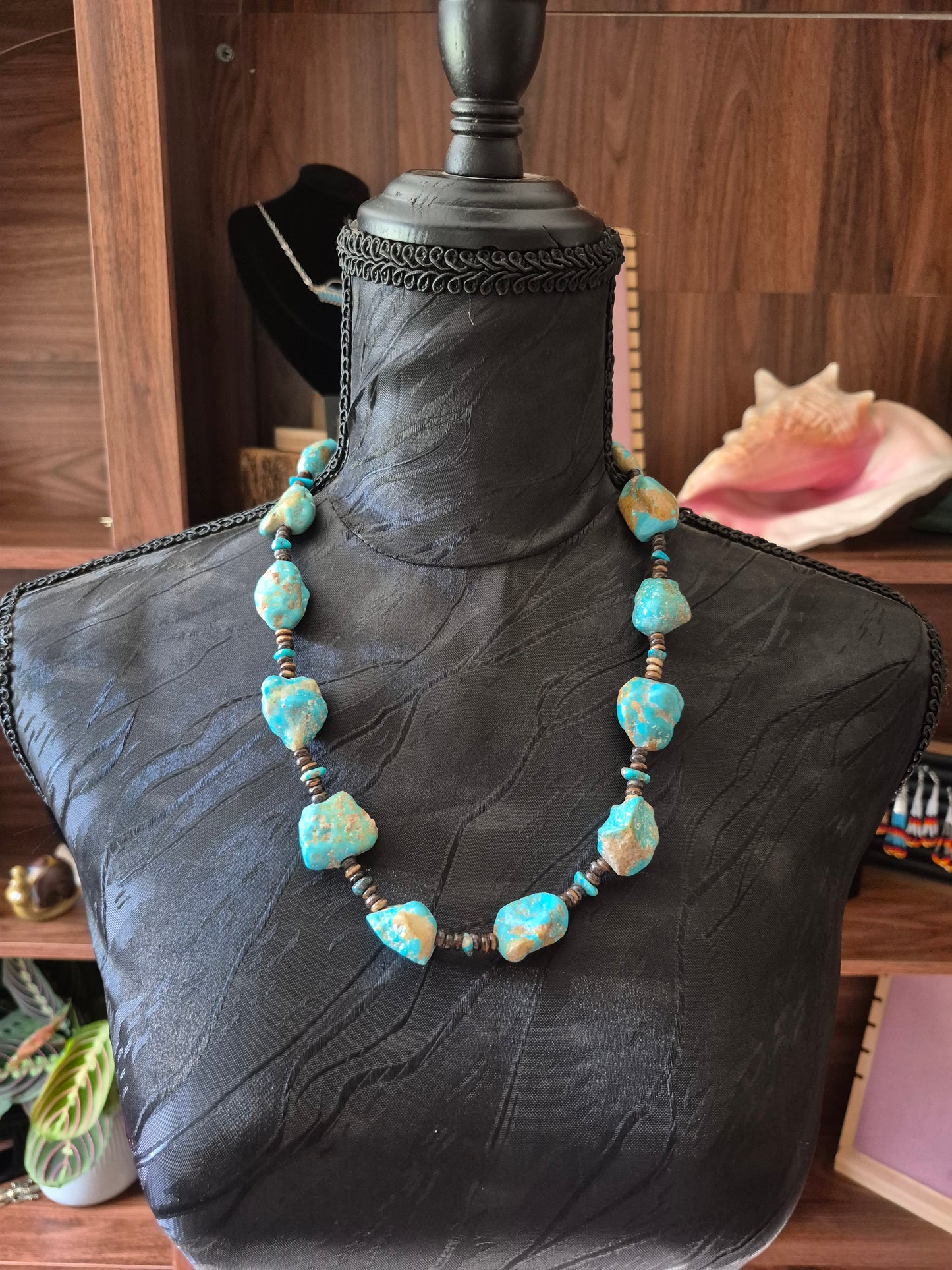 XXL Chunky Turquoise Necklace