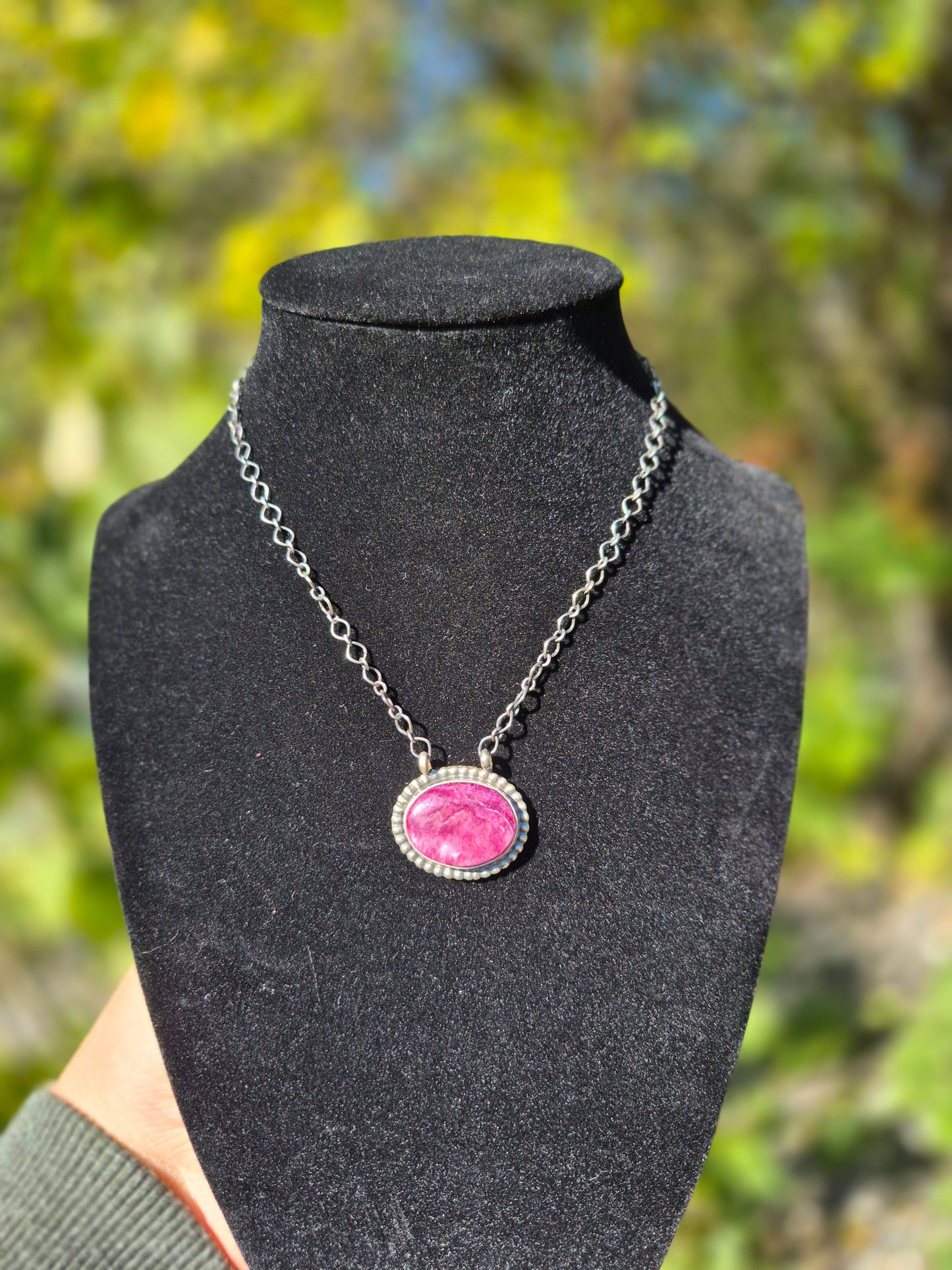 Purple Spiny Necklace