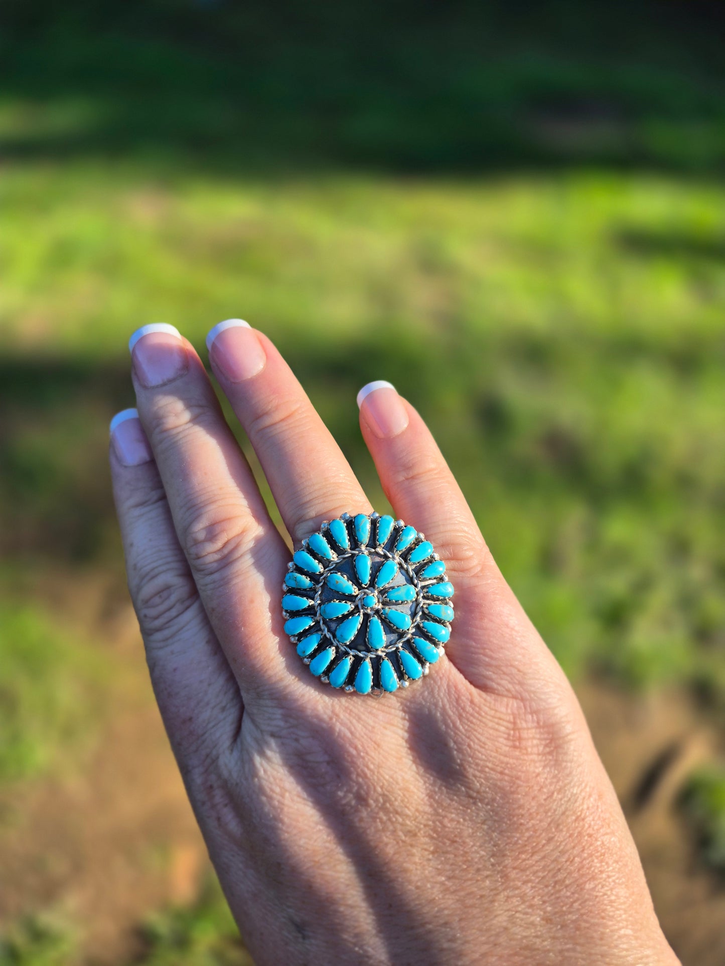 Kingman Cluster Ring sz 9