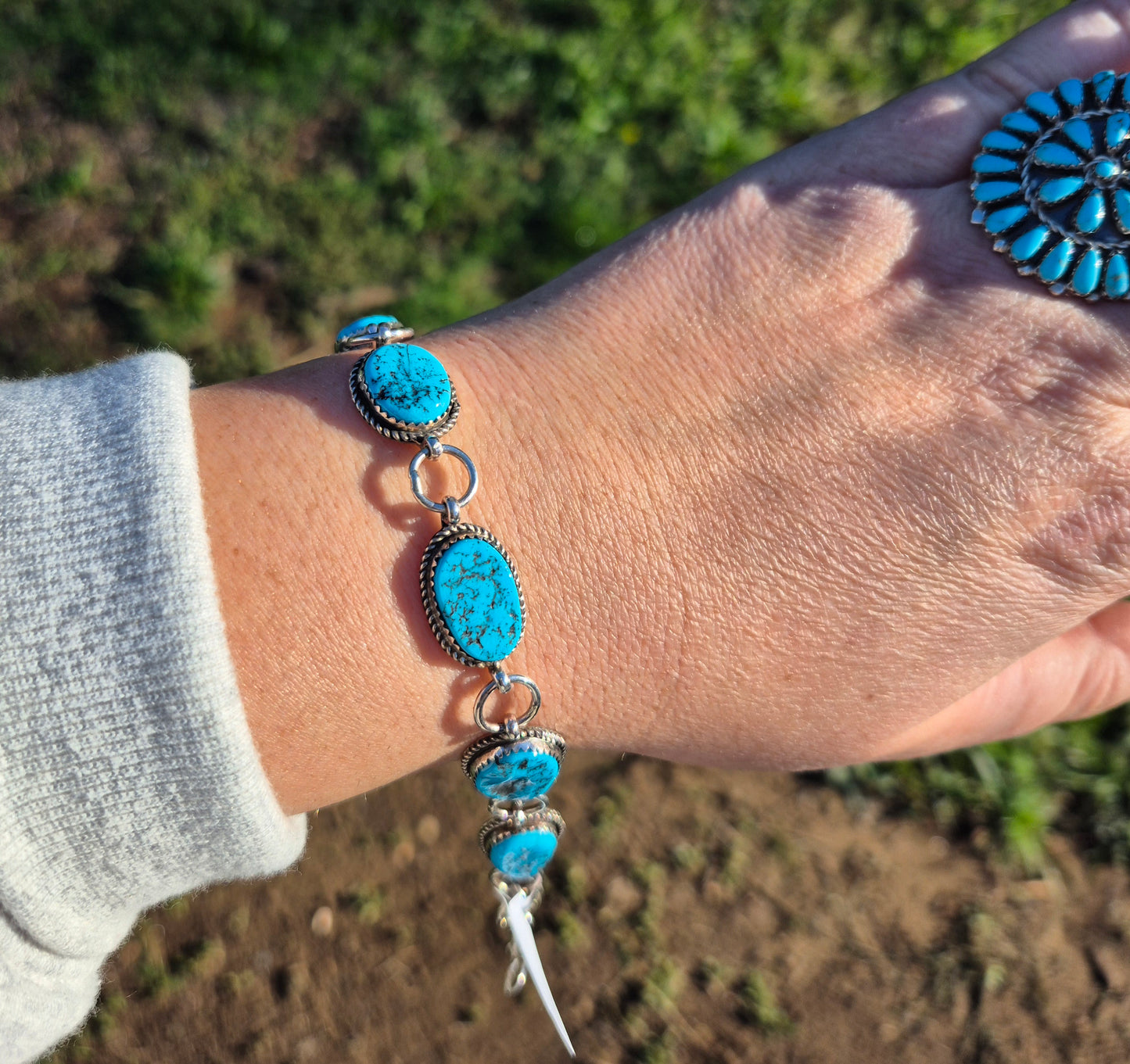 Kingman link bracelet