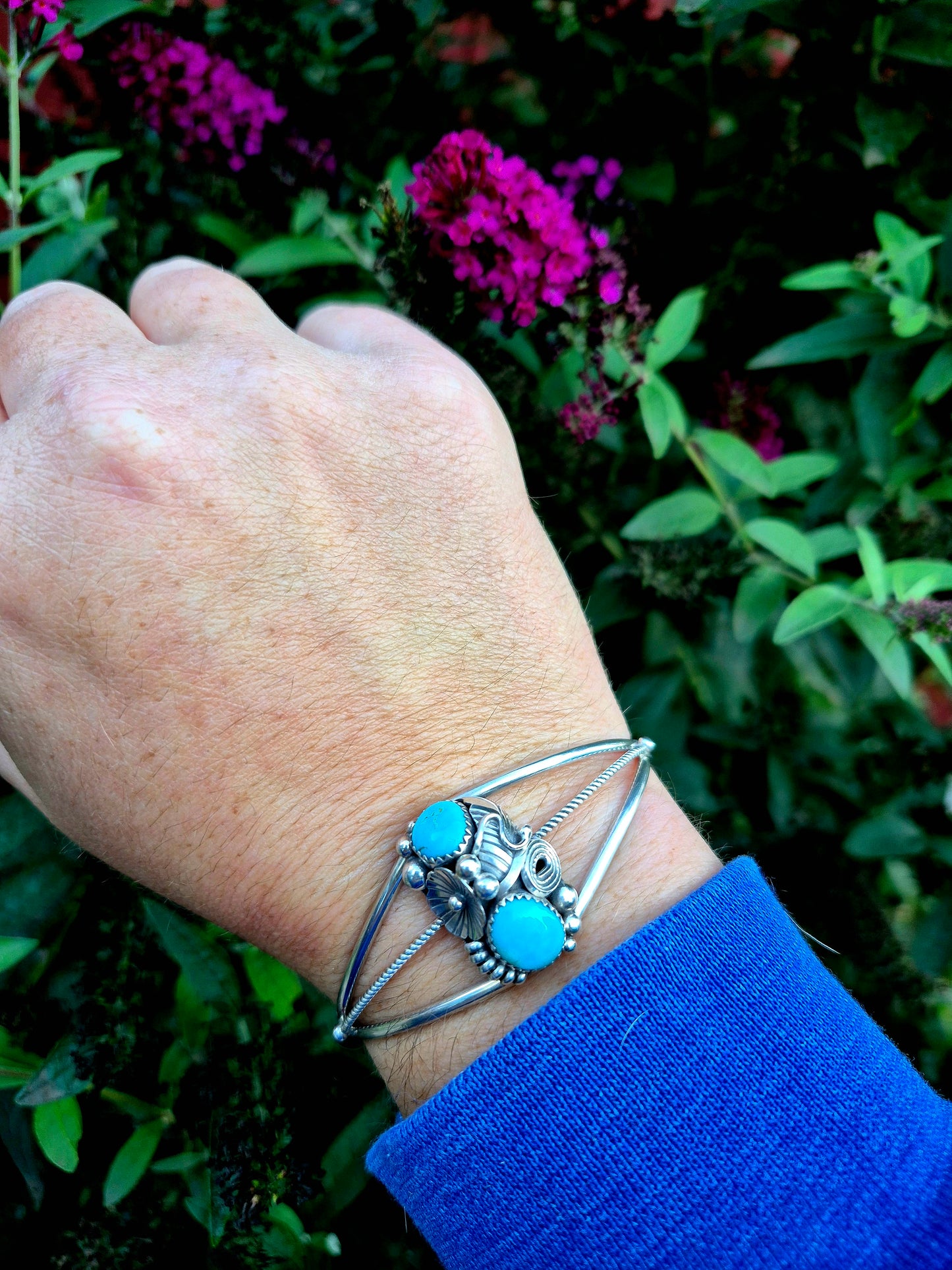 Sleeping Beauty Floral Cuff