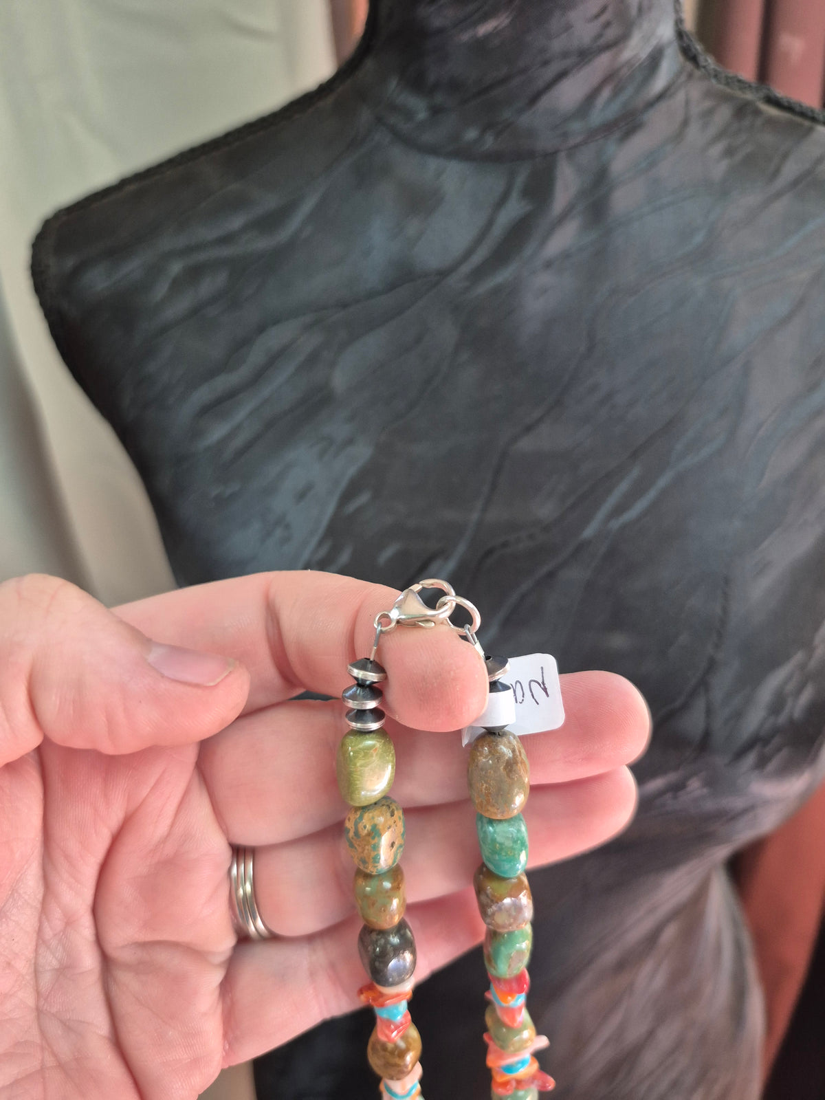 Turquoise & Spiny Necklace