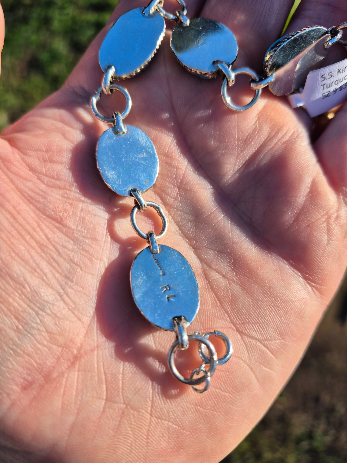 Kingman link bracelet