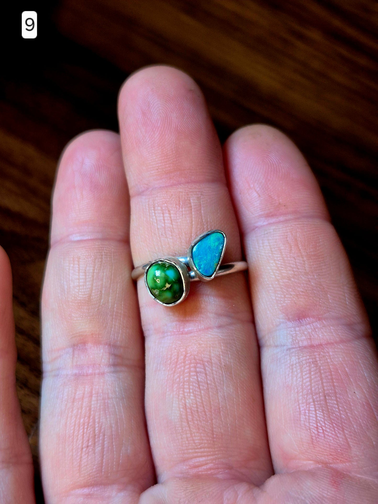 Opal & Sonoran Bypass Ring