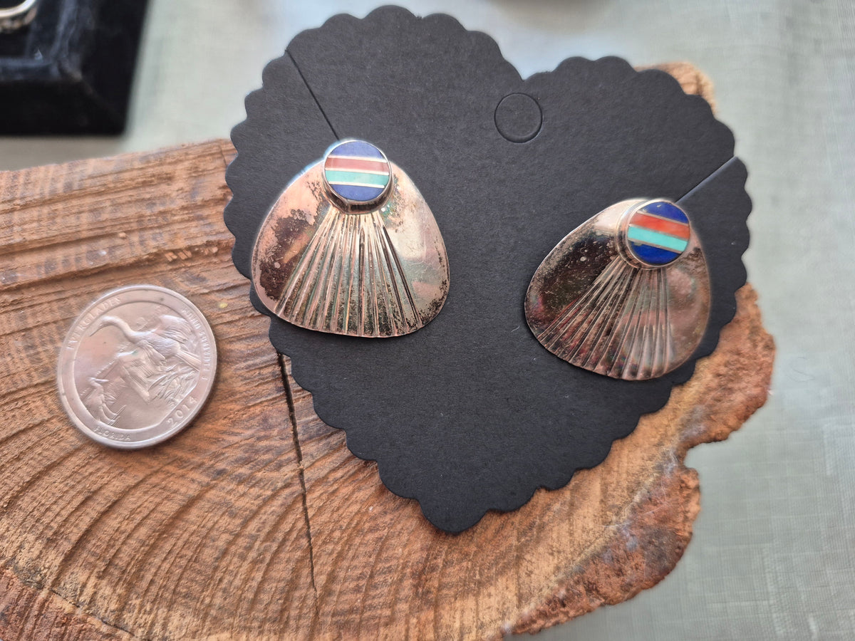 Inlay Earrings