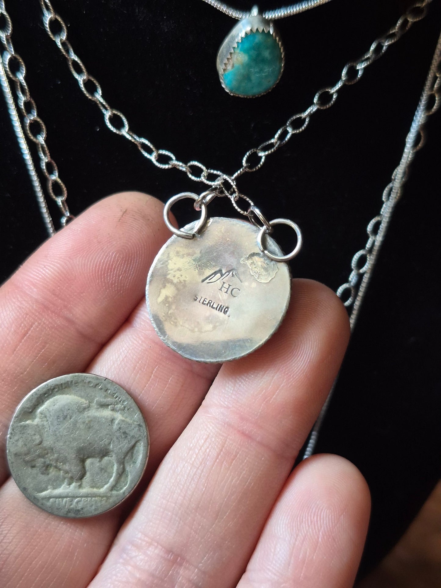Blue Moon Necklace