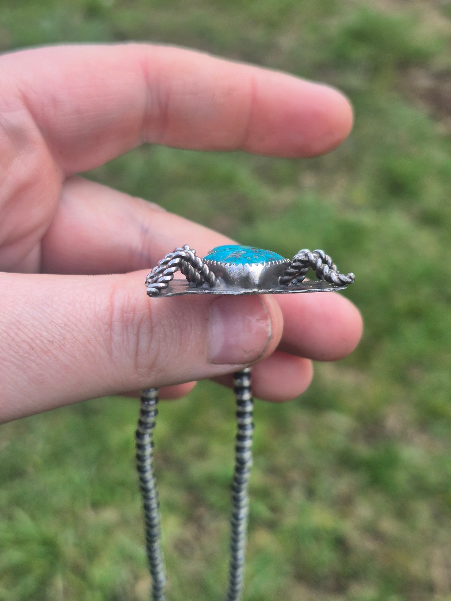 Pilot Mountain Spider Pendant