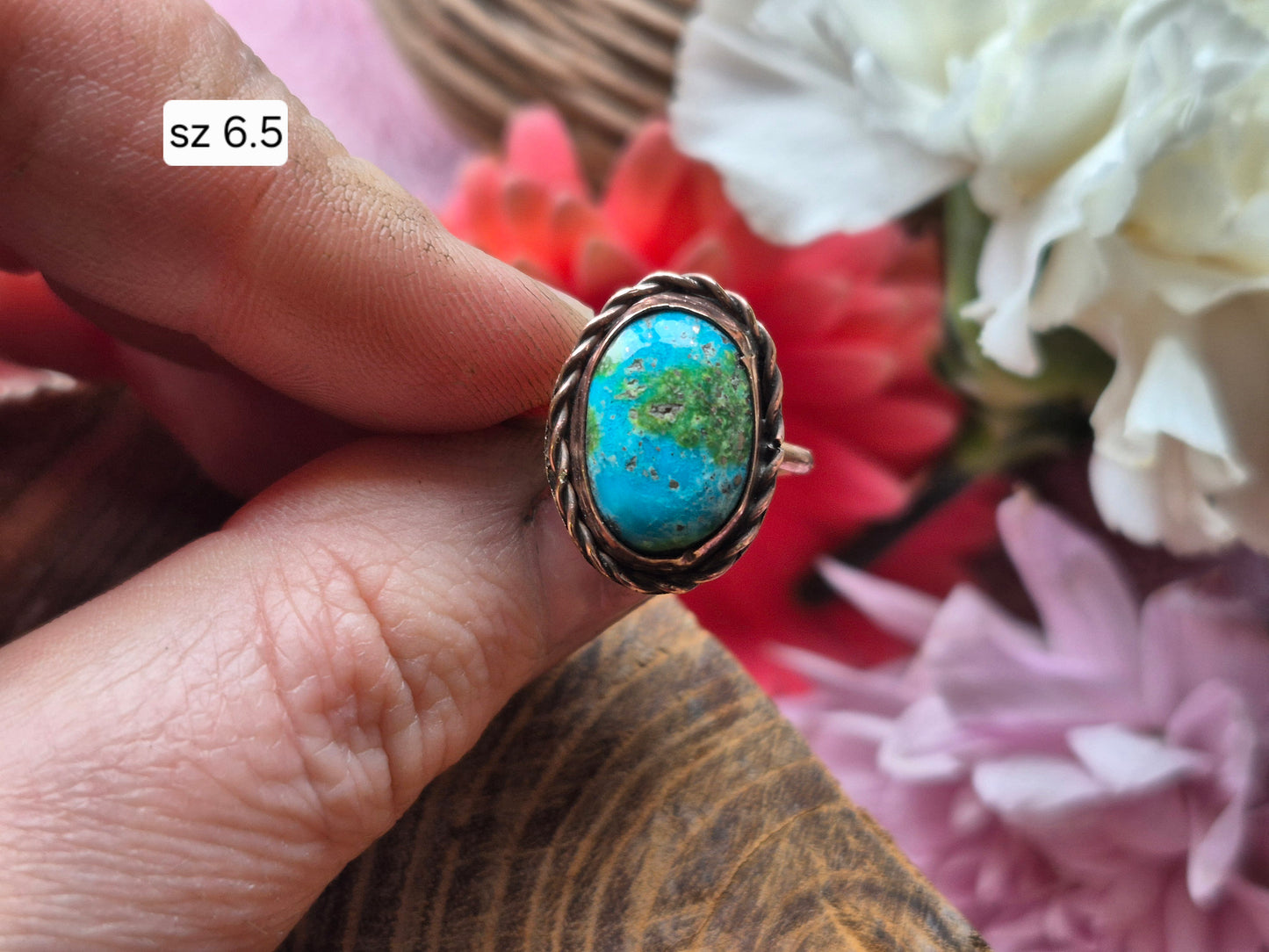 Sonoran gold & copper ring