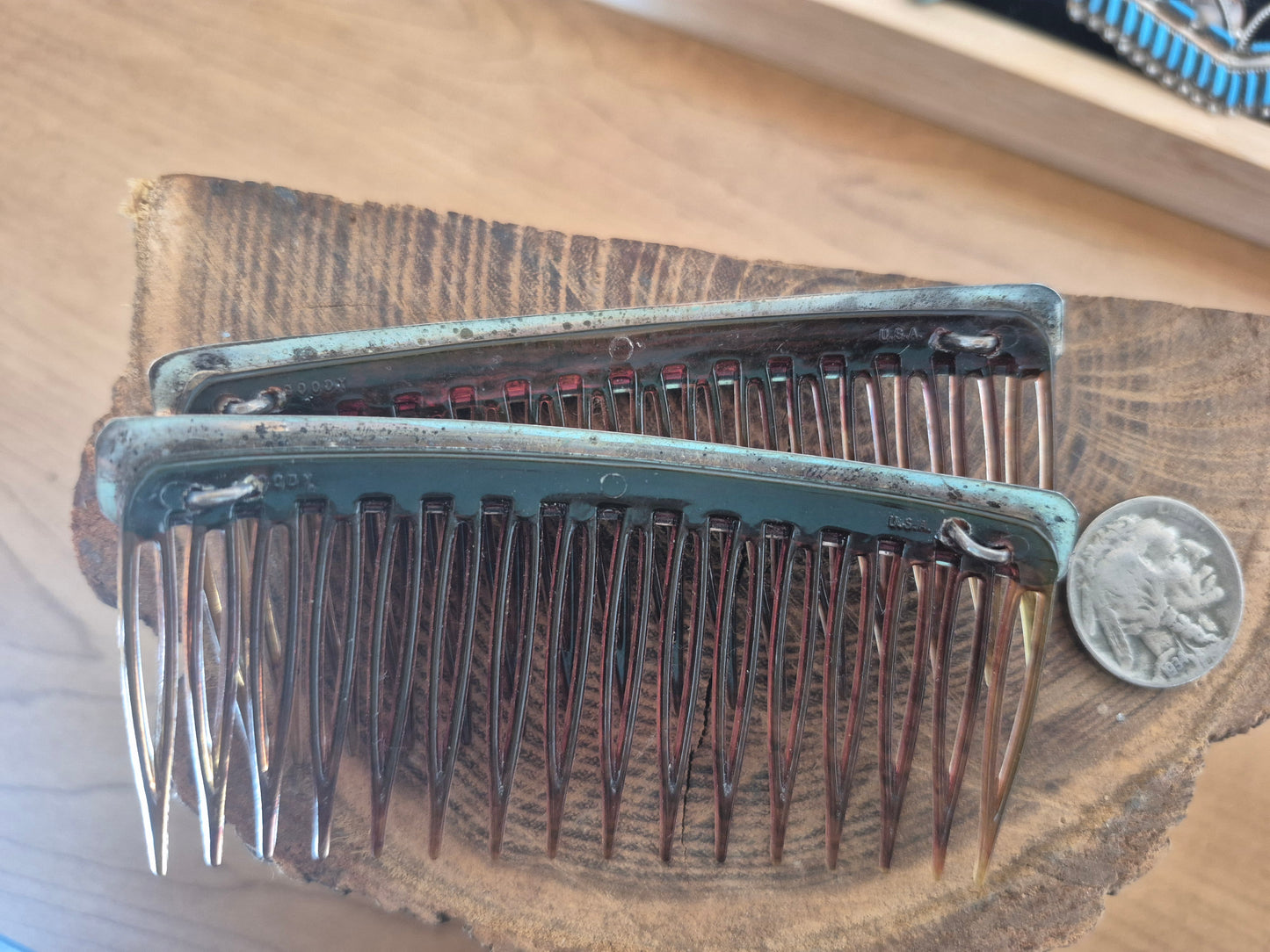 Vintage Hair Comb Set
