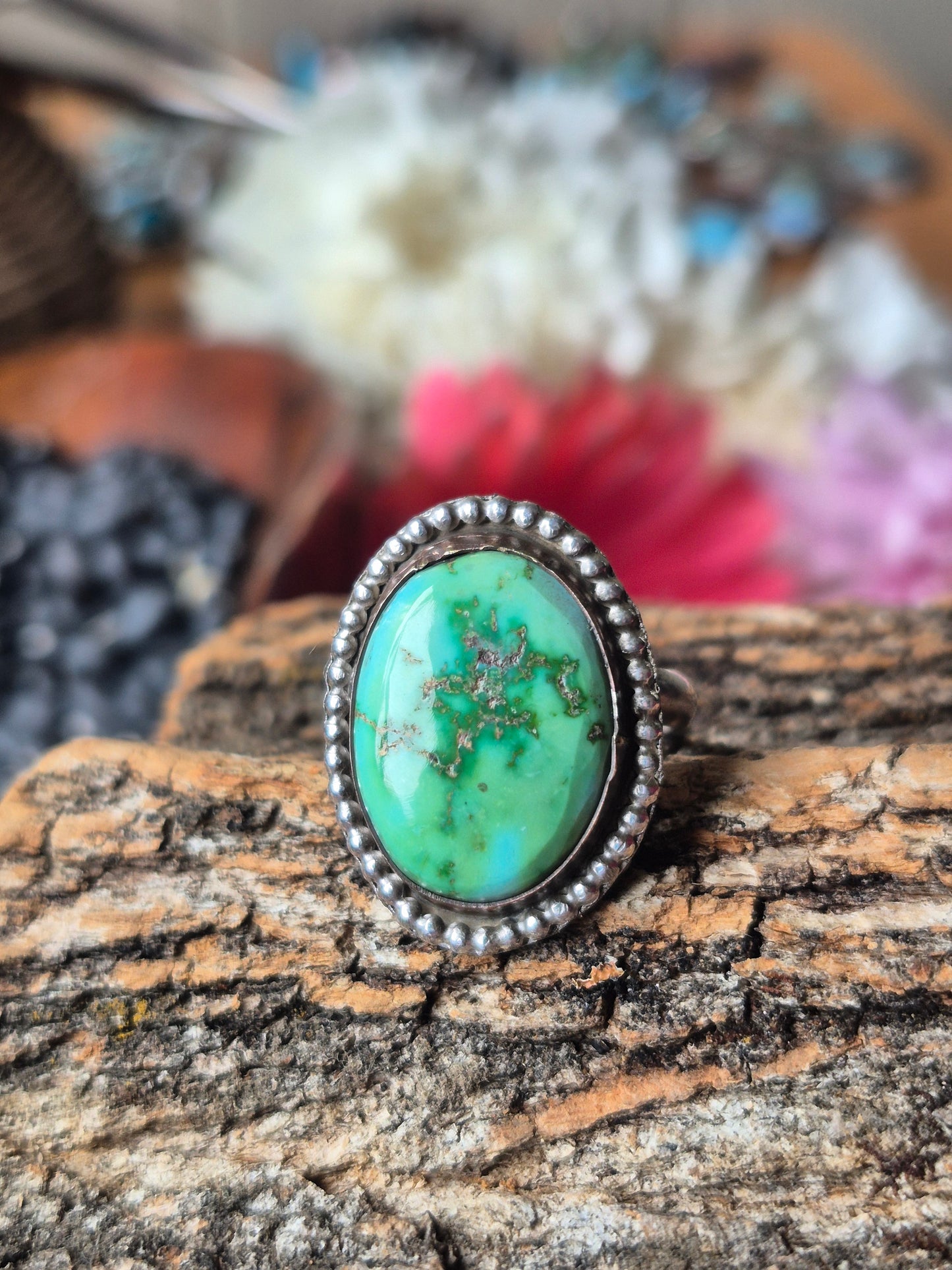 Verde Valley mixed metals ring adjustable