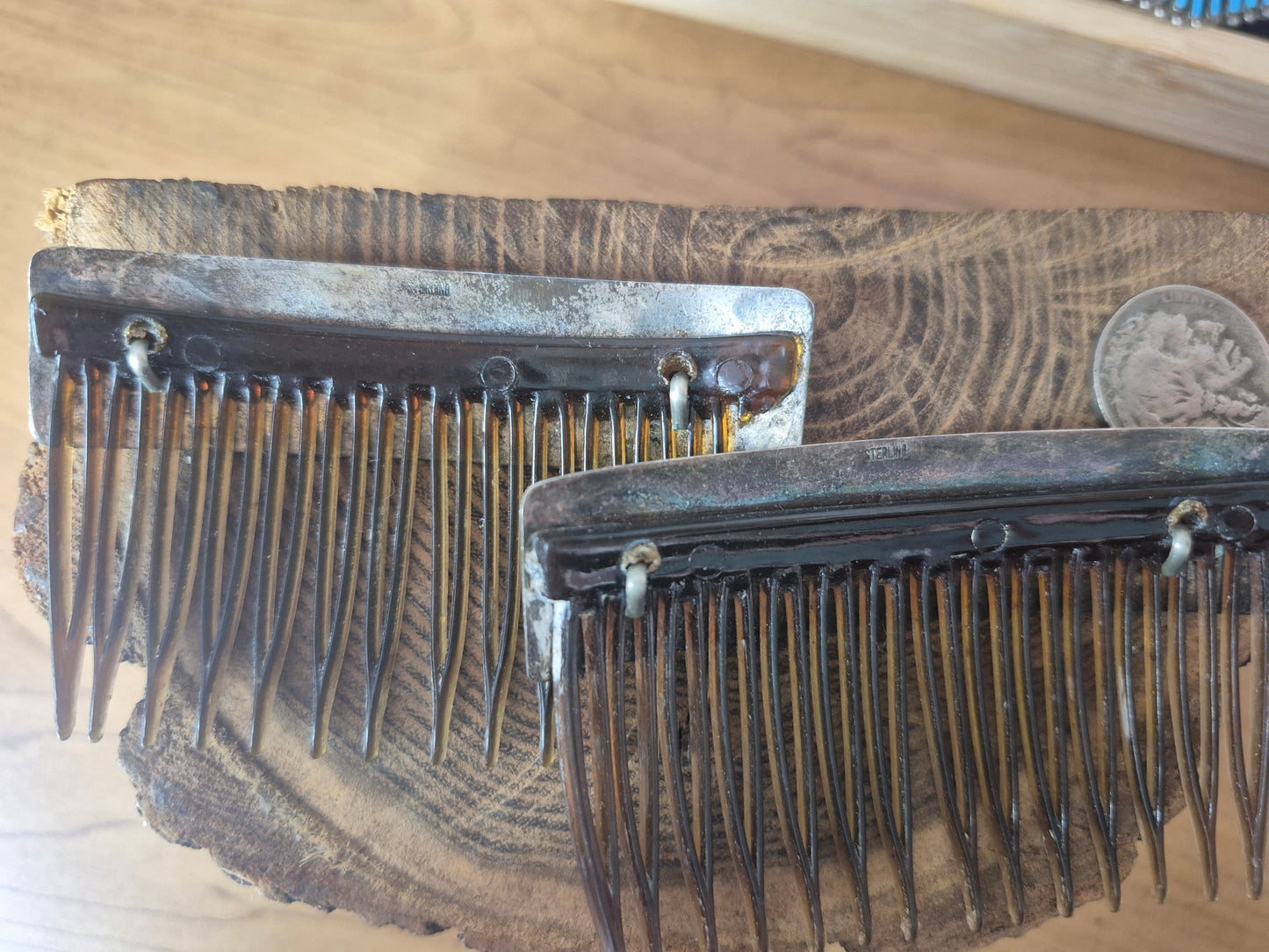 Vintage Hair Comb Set