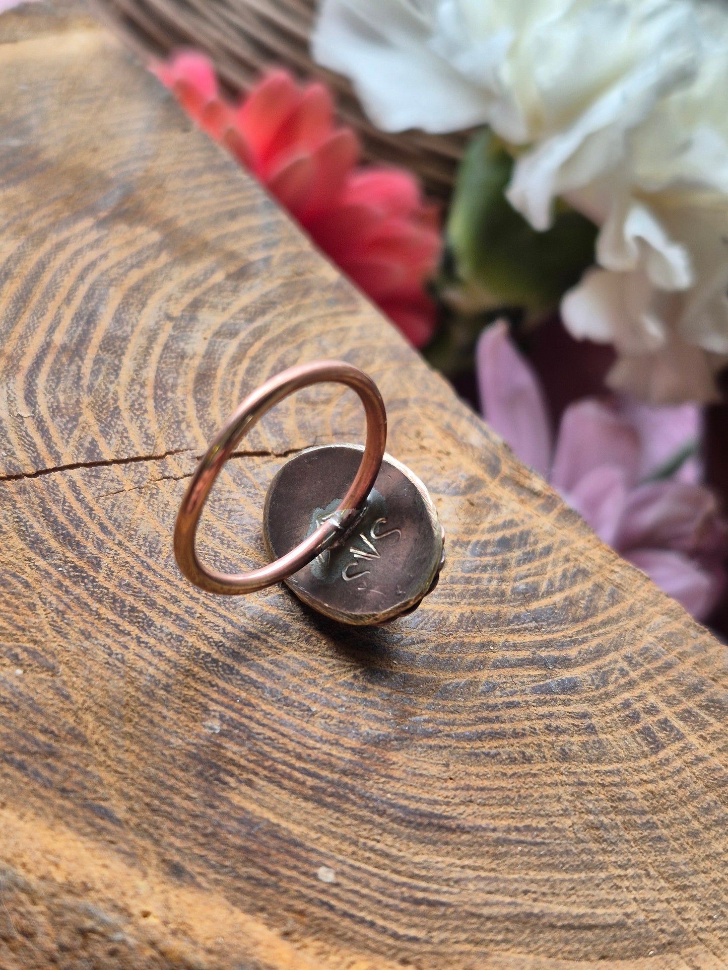Sonoran gold & copper ring