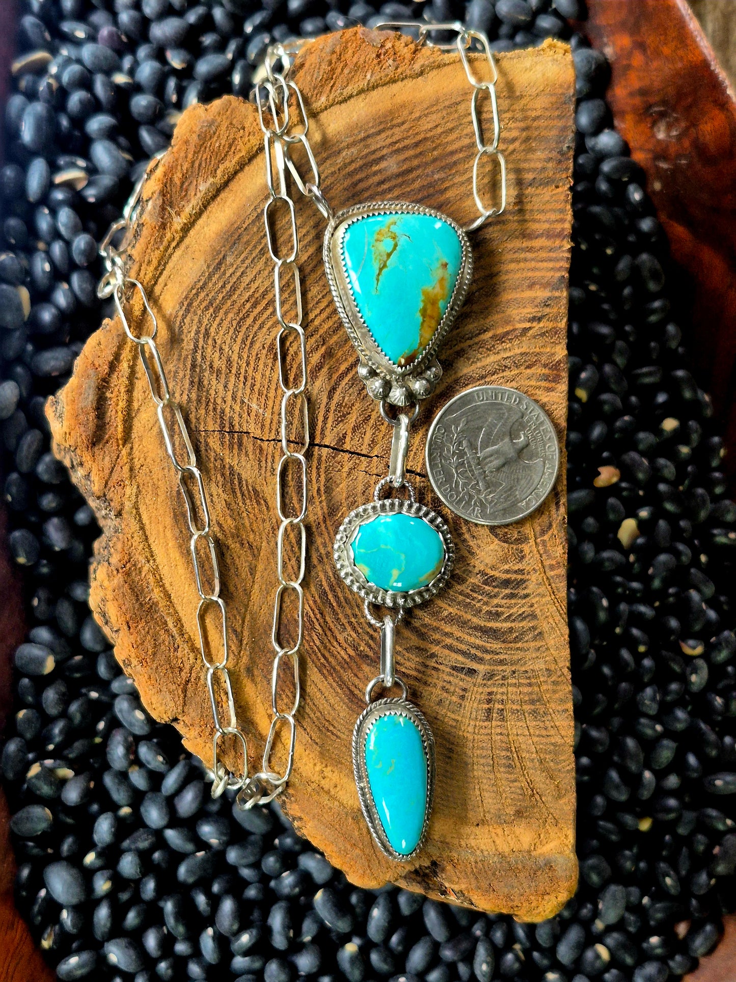 Kingman 3 Stone Lariat