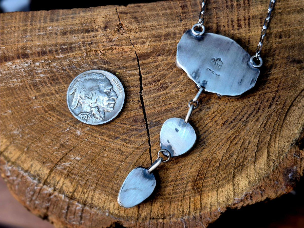 Opal Cluster Lariat
