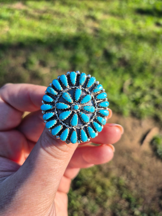 Kingman Cluster Ring sz 9