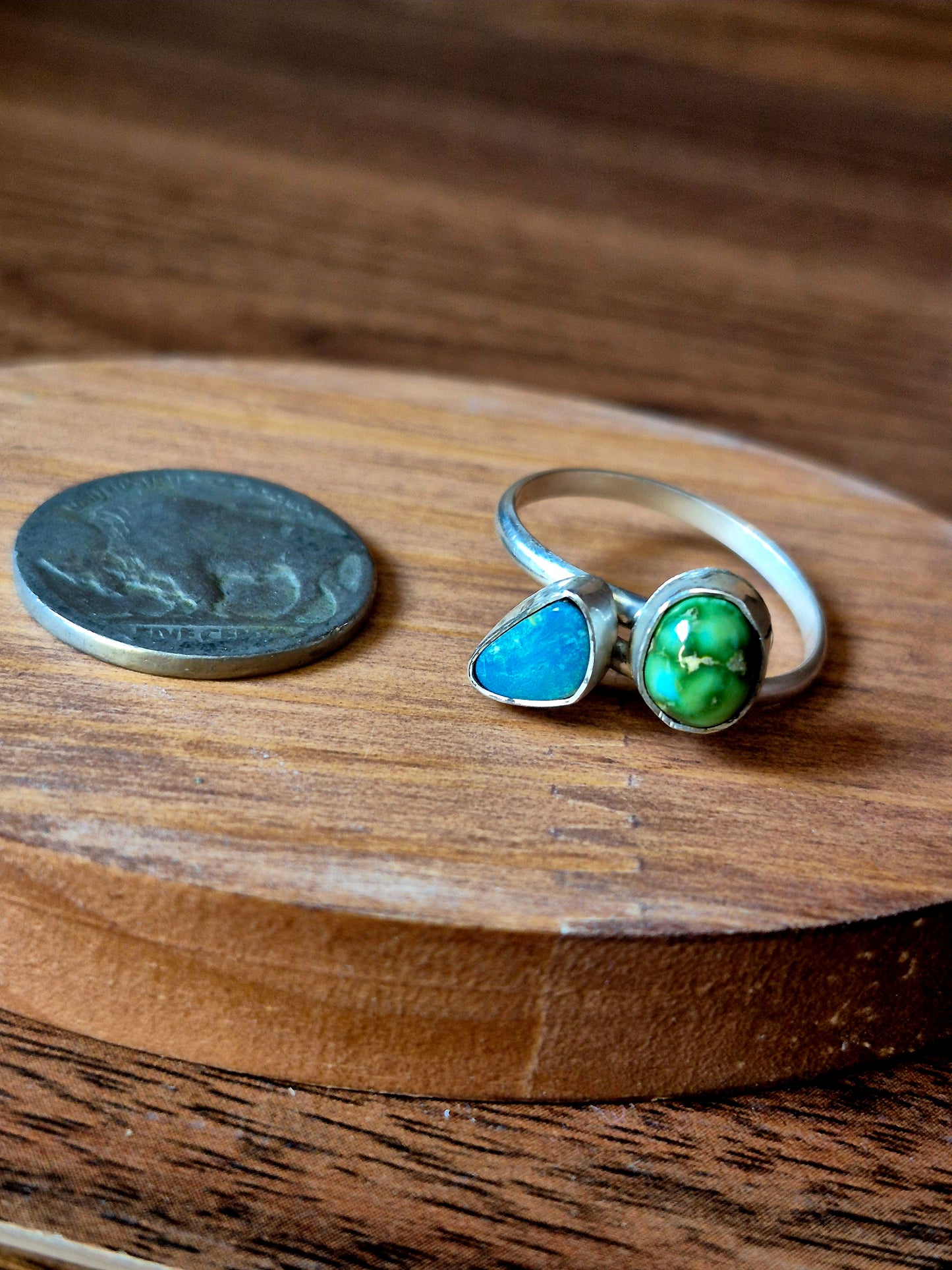 Opal & Sonoran Bypass Ring