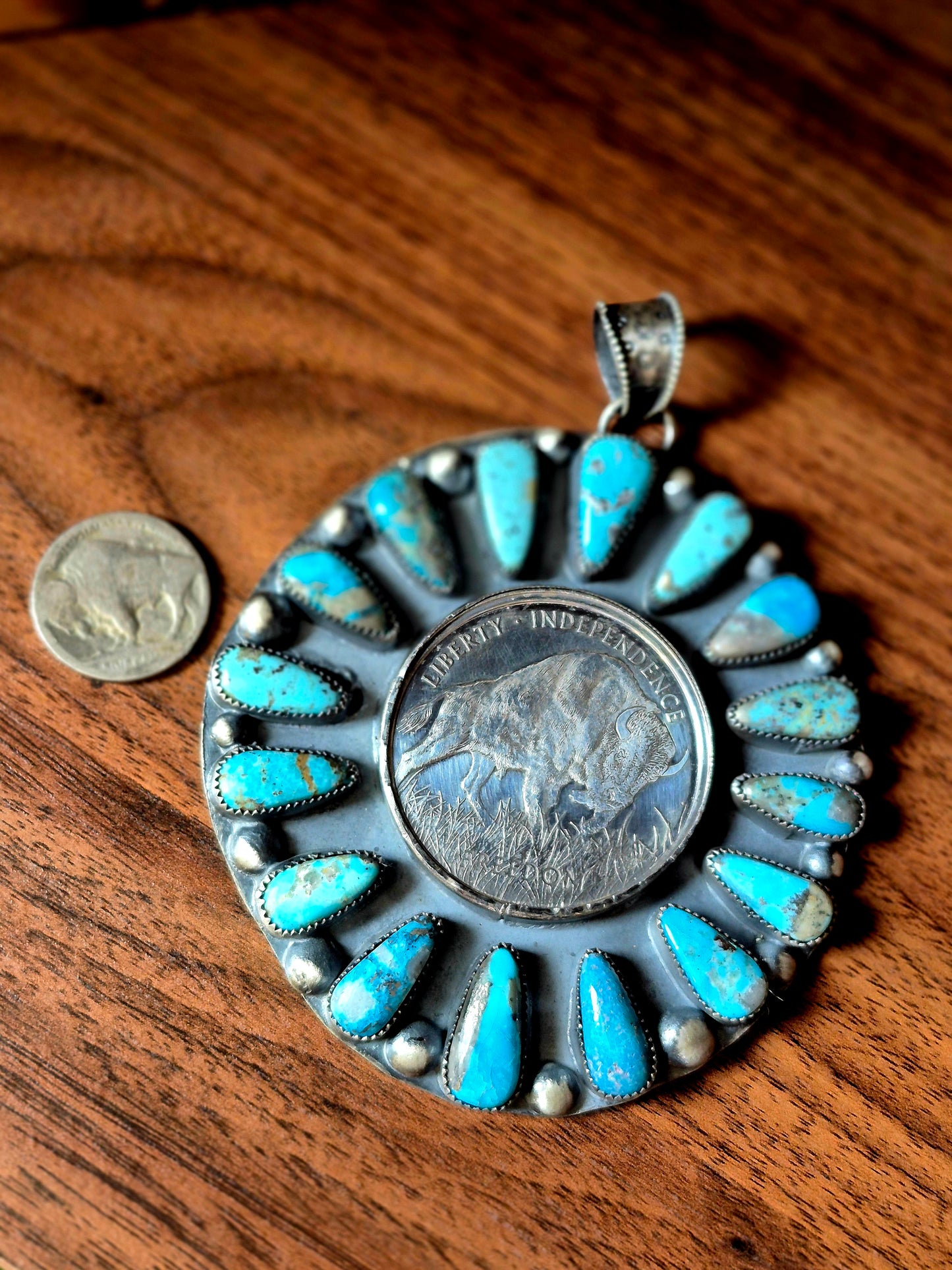 Massive Morenci Cluster Pendant