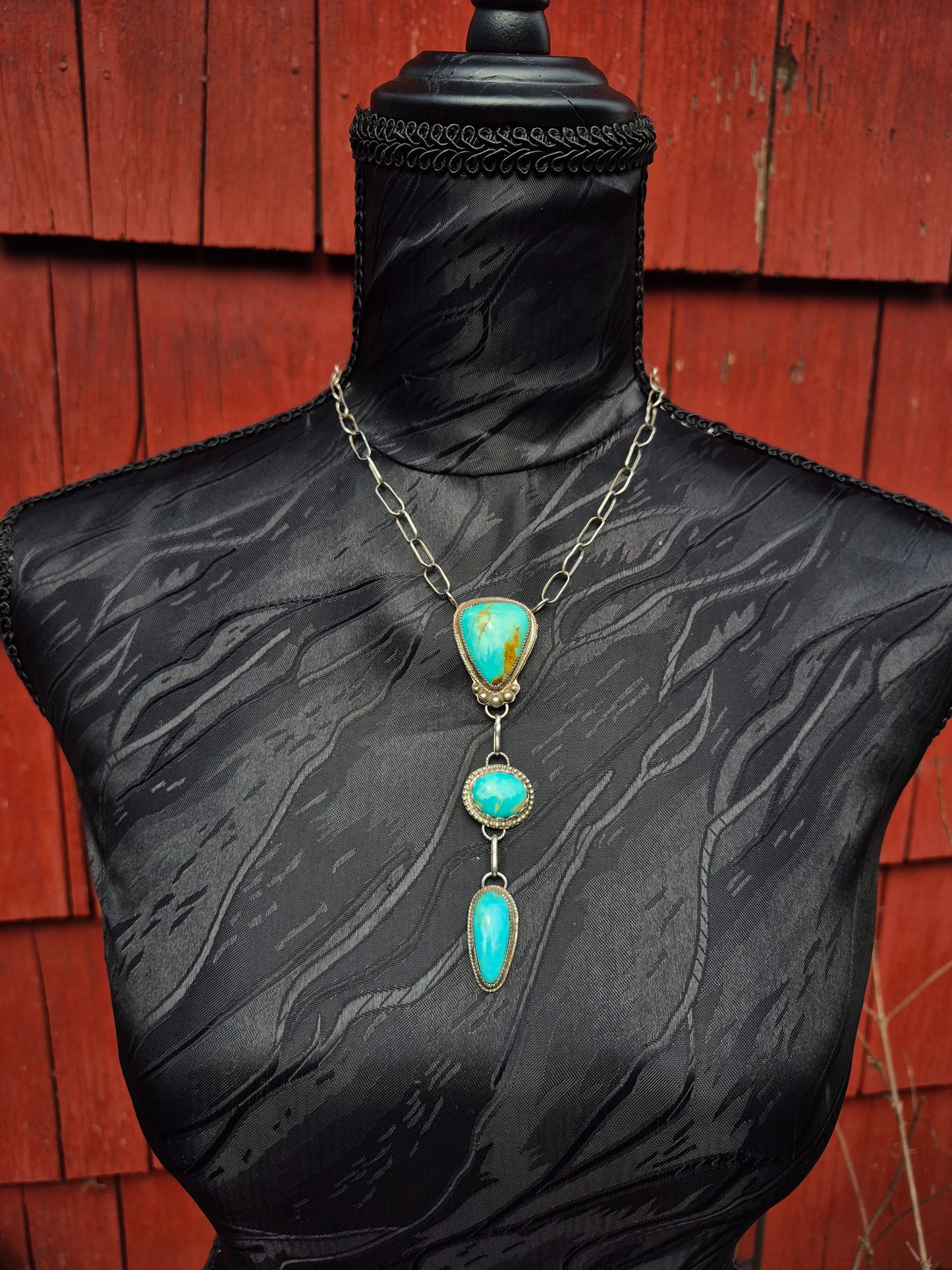 Kingman 3 Stone Lariat