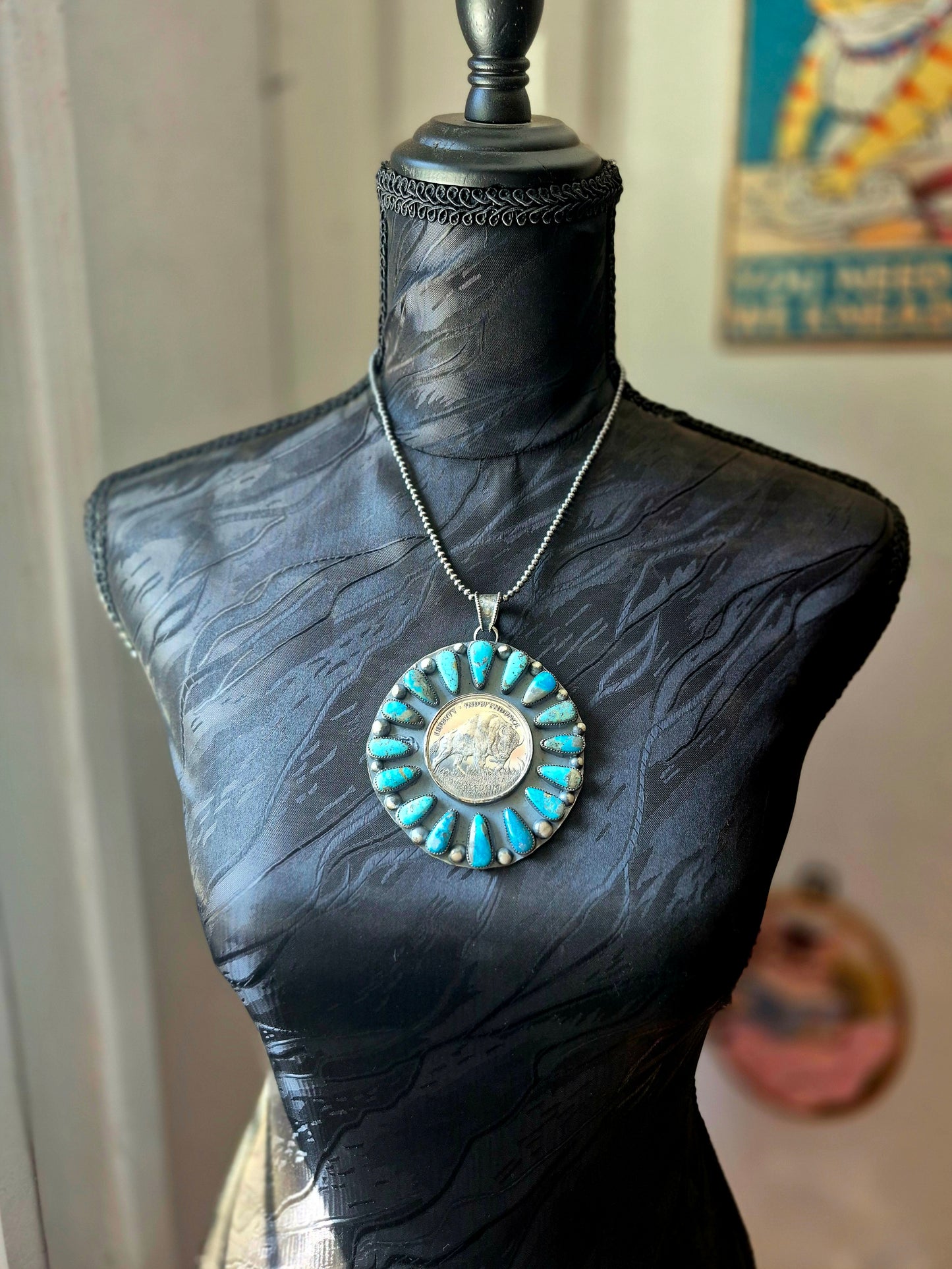Massive Morenci Cluster Pendant