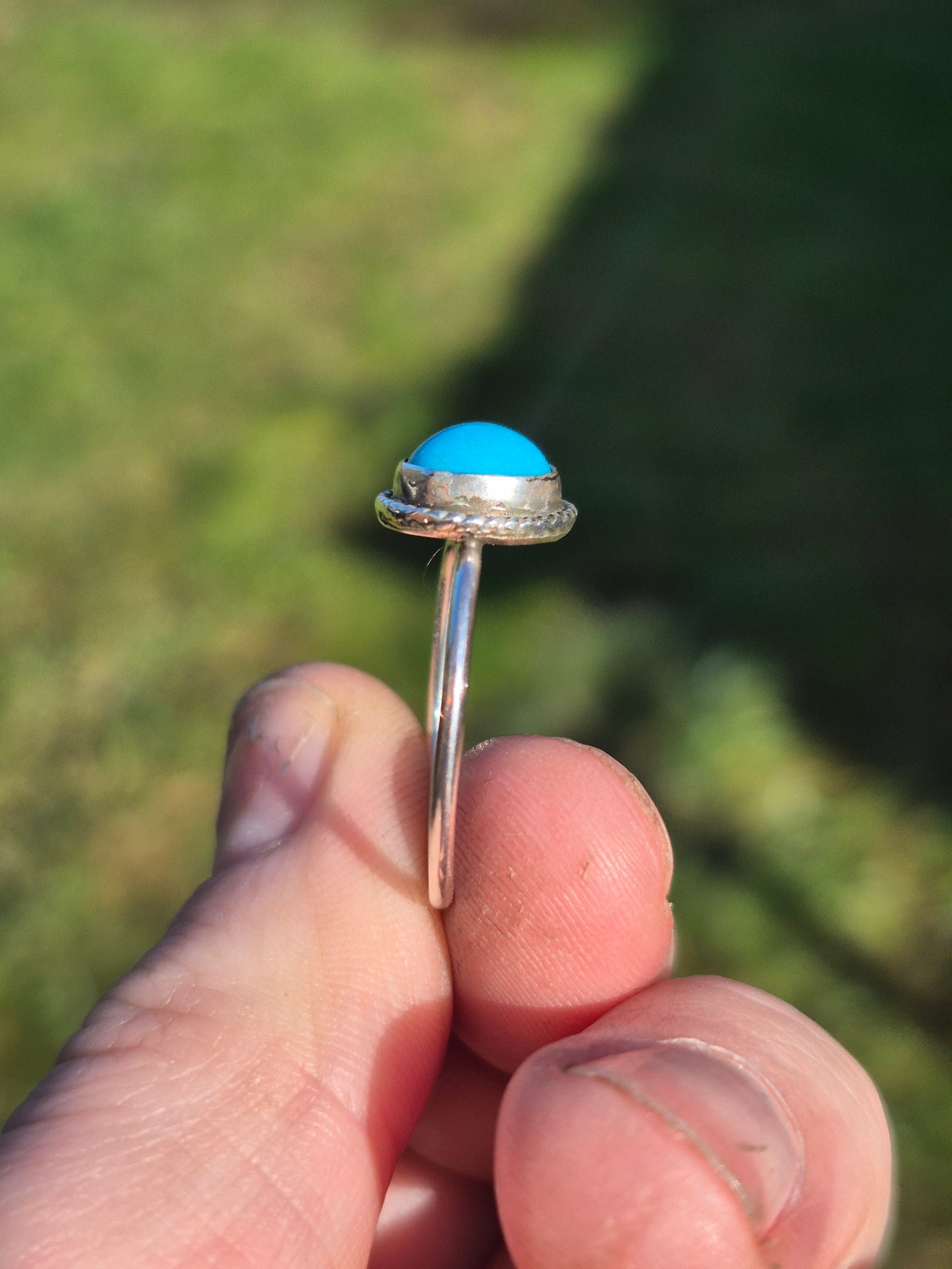 Sleeping Beauty ring sz 8.5