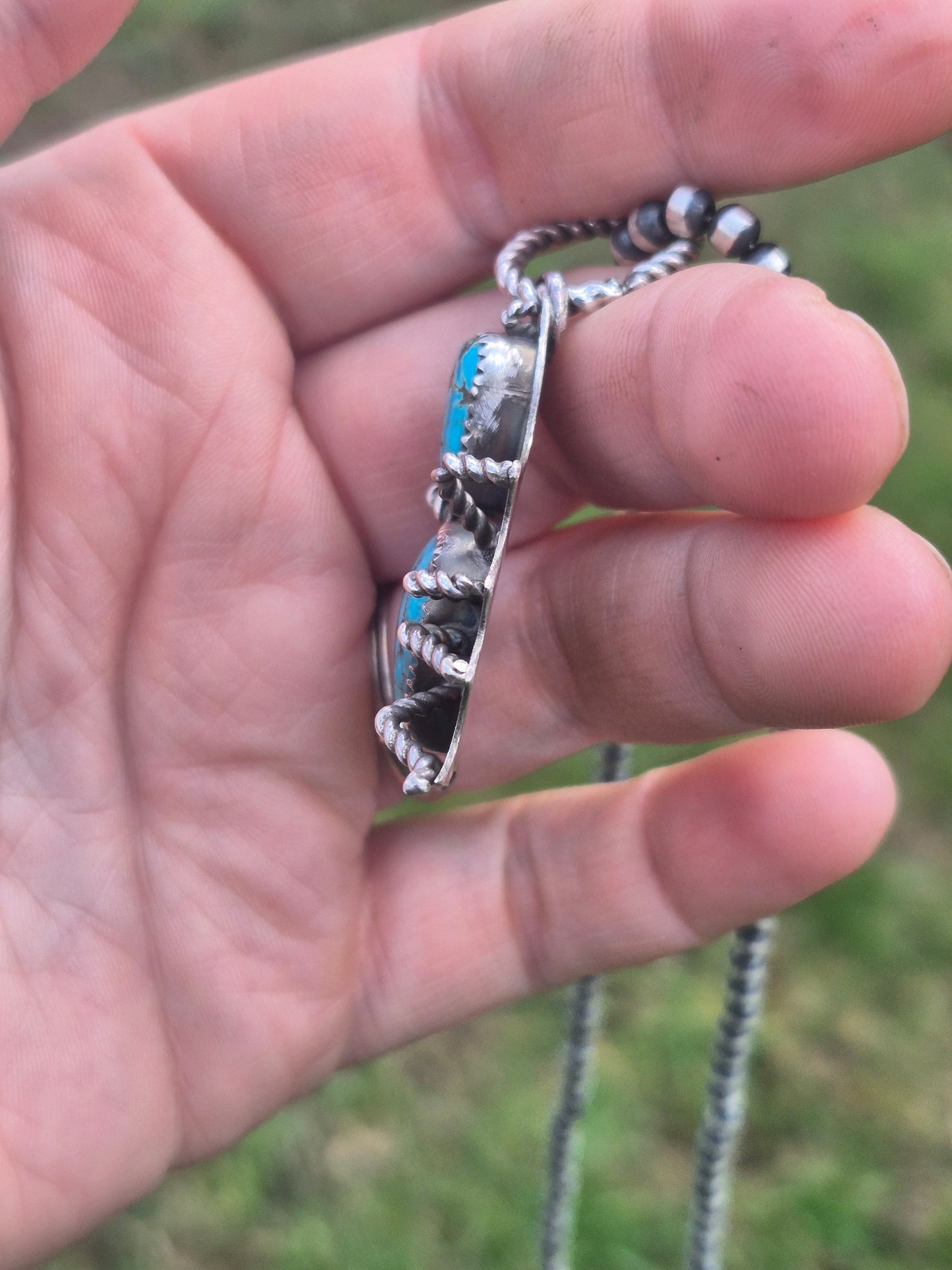 Pilot Mountain Spider Pendant