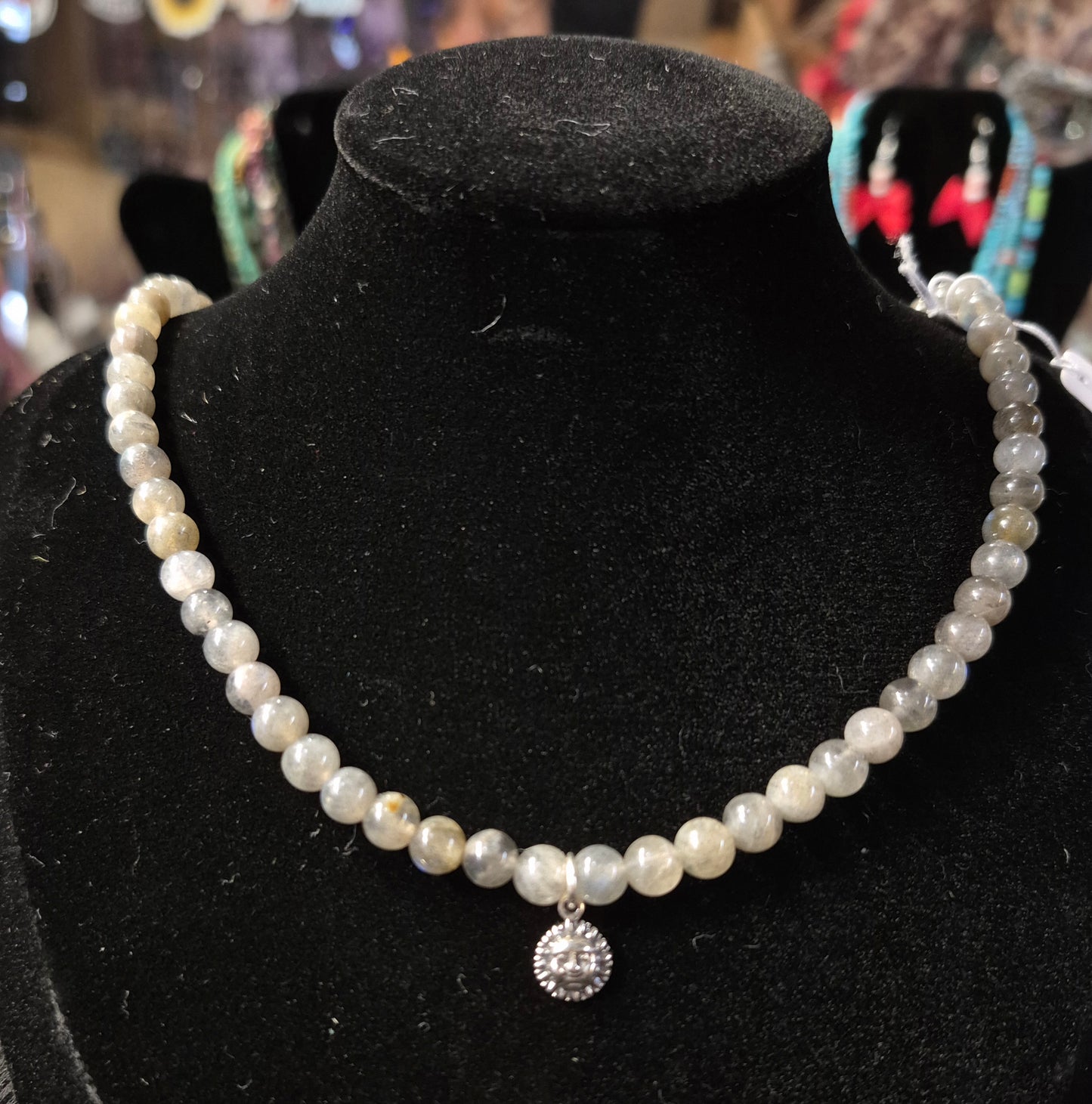 Labradorite necklace