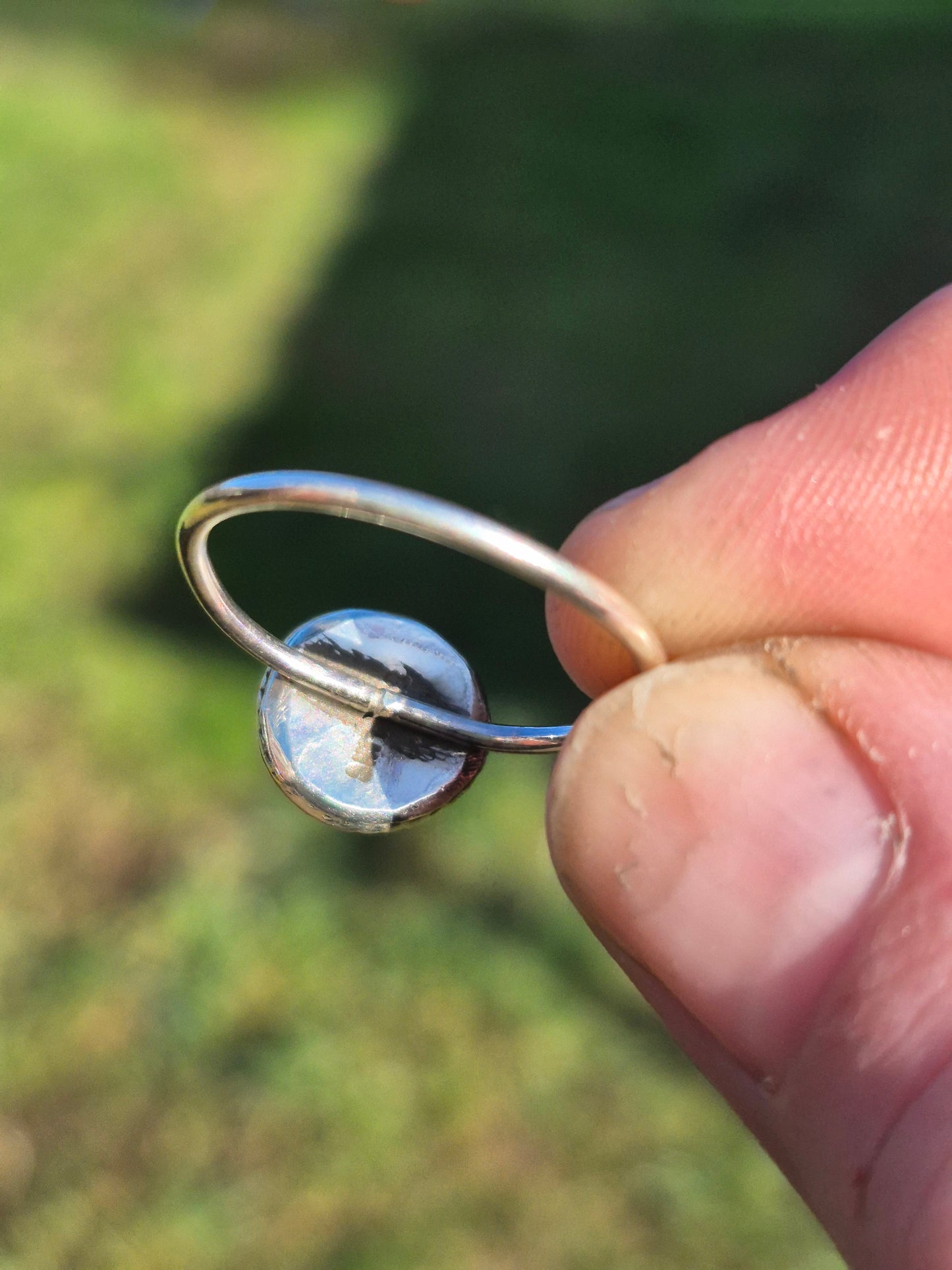 Sleeping Beauty ring sz 8.5