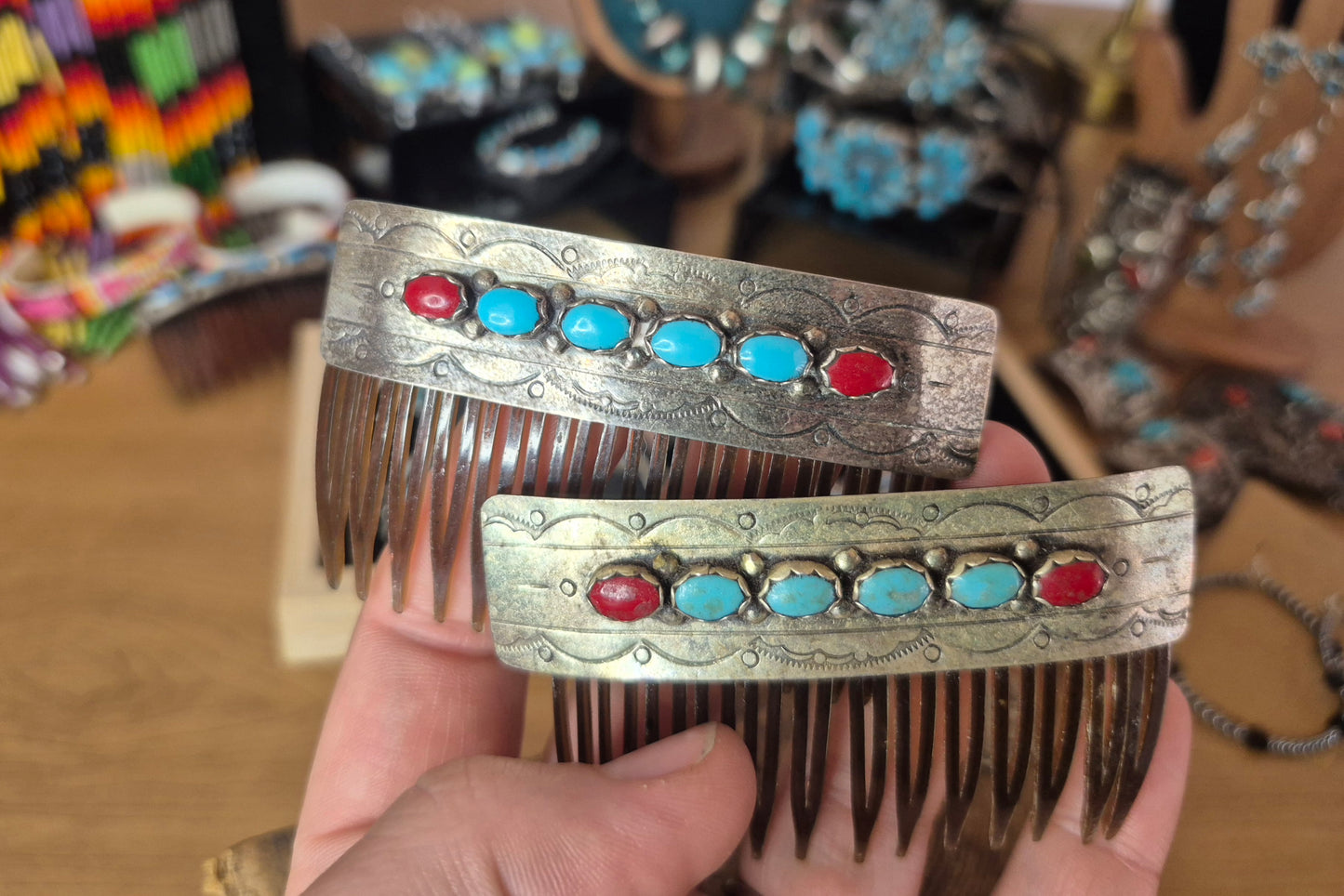 Vintage Hair Comb Set
