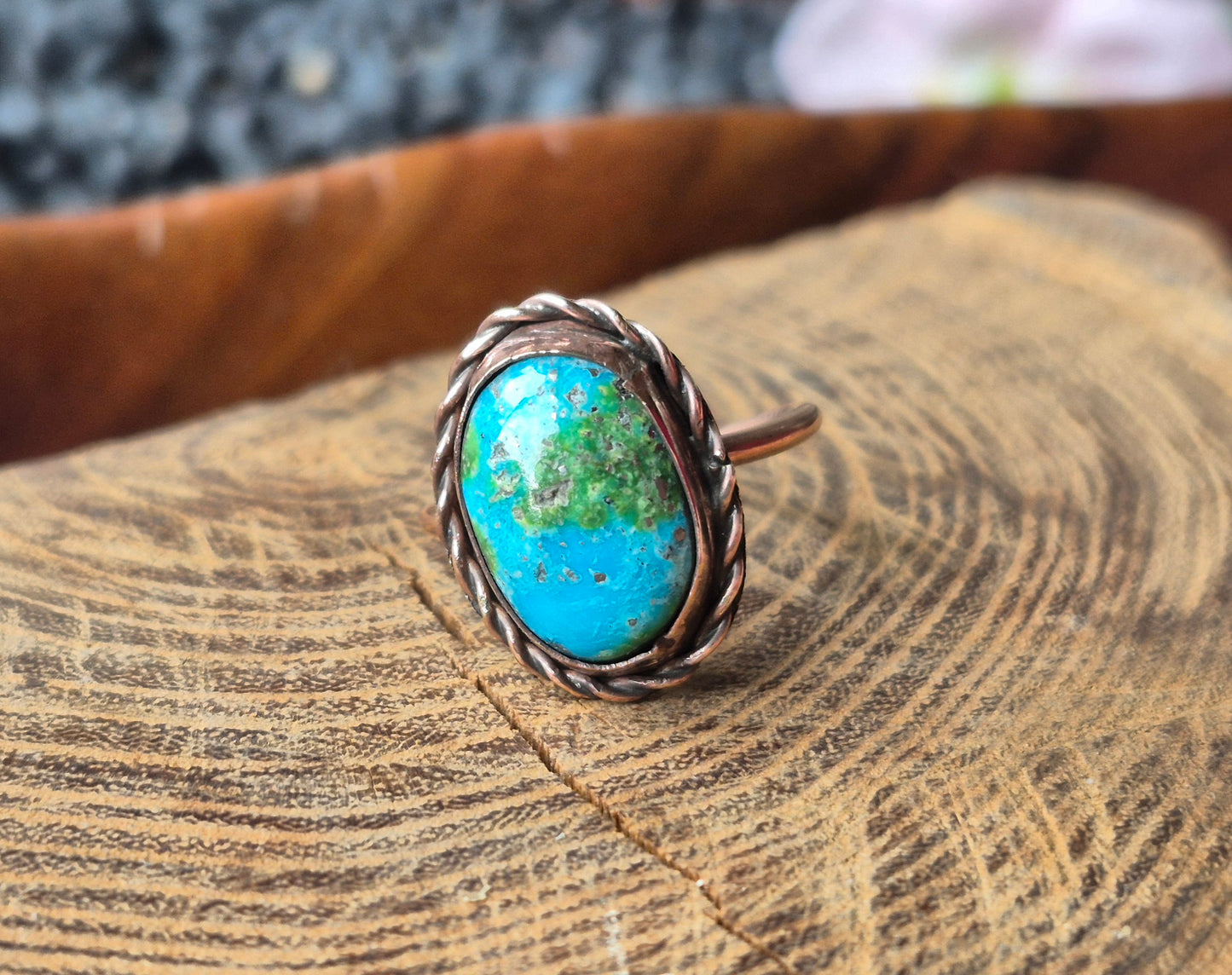 Sonoran gold & copper ring
