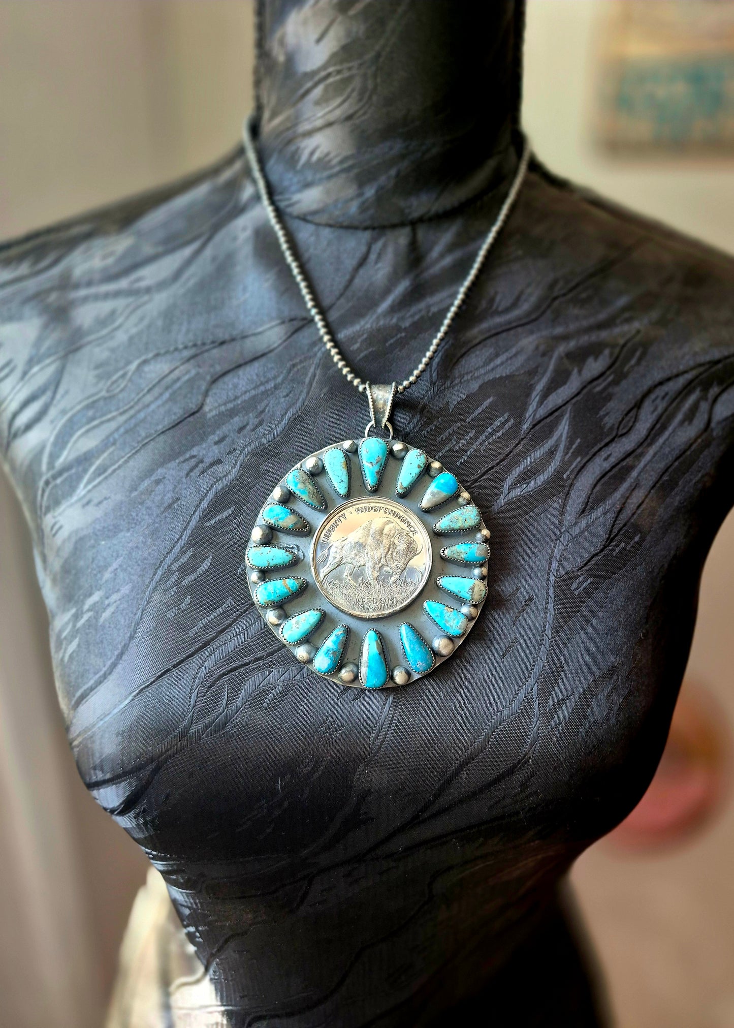 Massive Morenci Cluster Pendant
