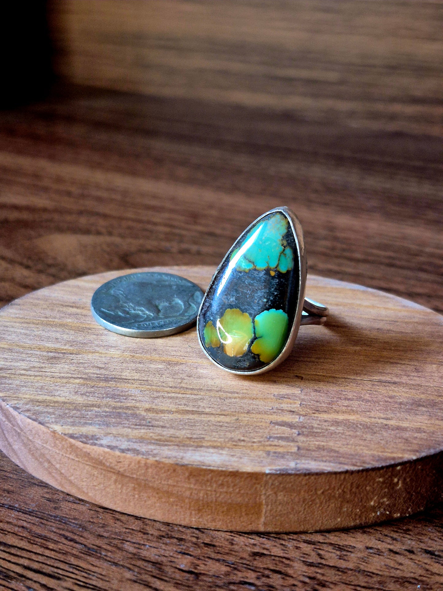 Polychrome Hubei Ring sz 9