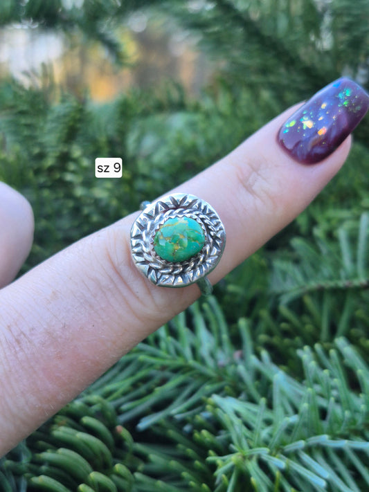 Sonoran gold ring sz 9