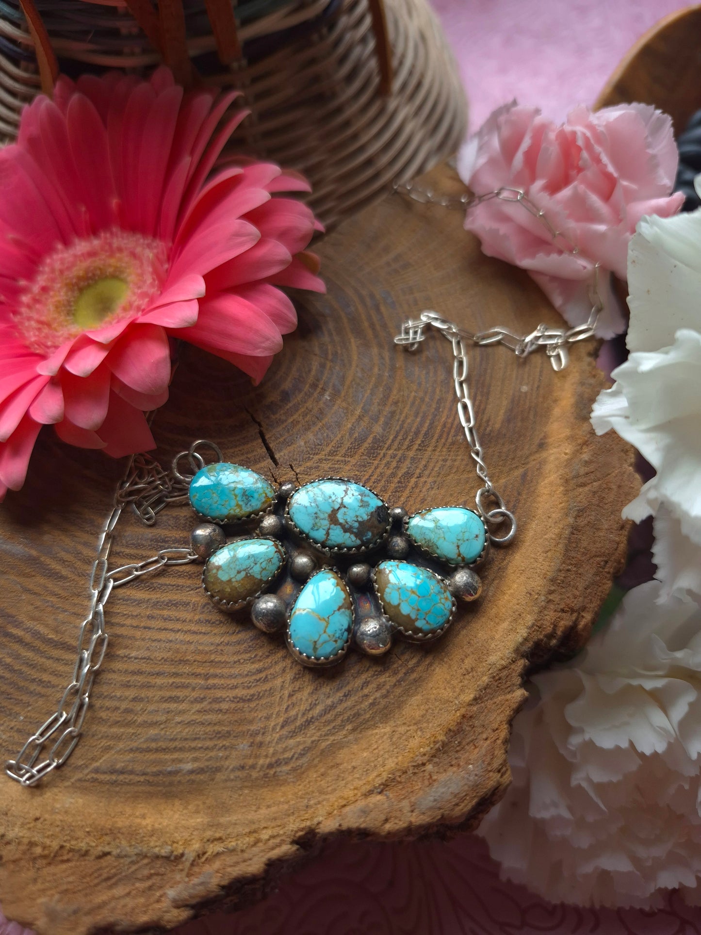 #8 Half Cluster Necklace