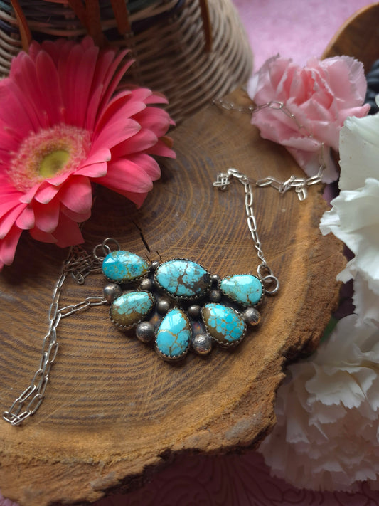 #8 Half Cluster Necklace