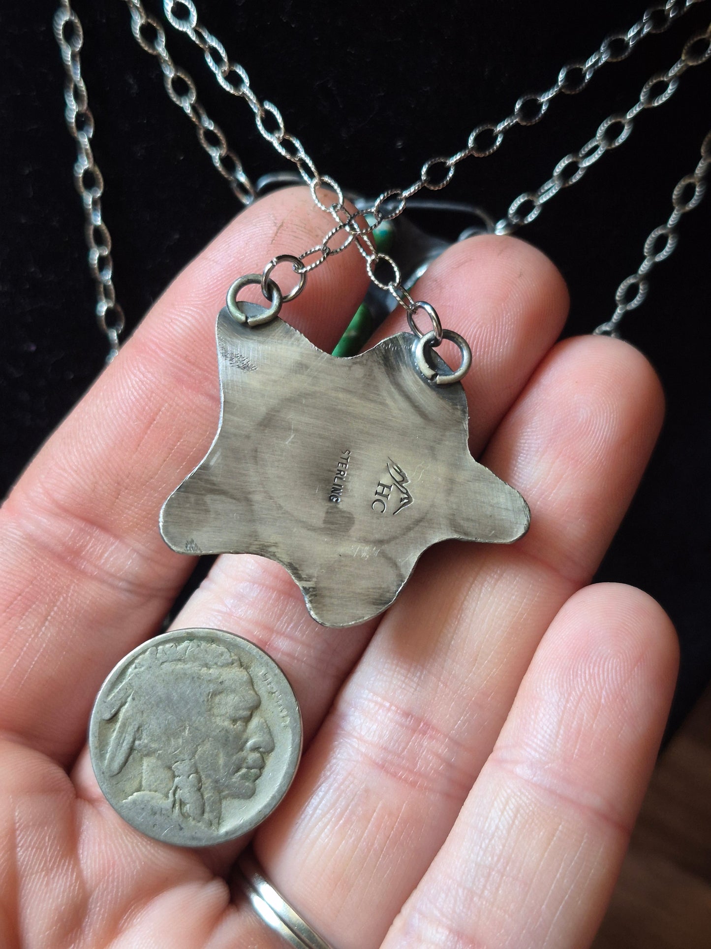White Water Turtle Necklace