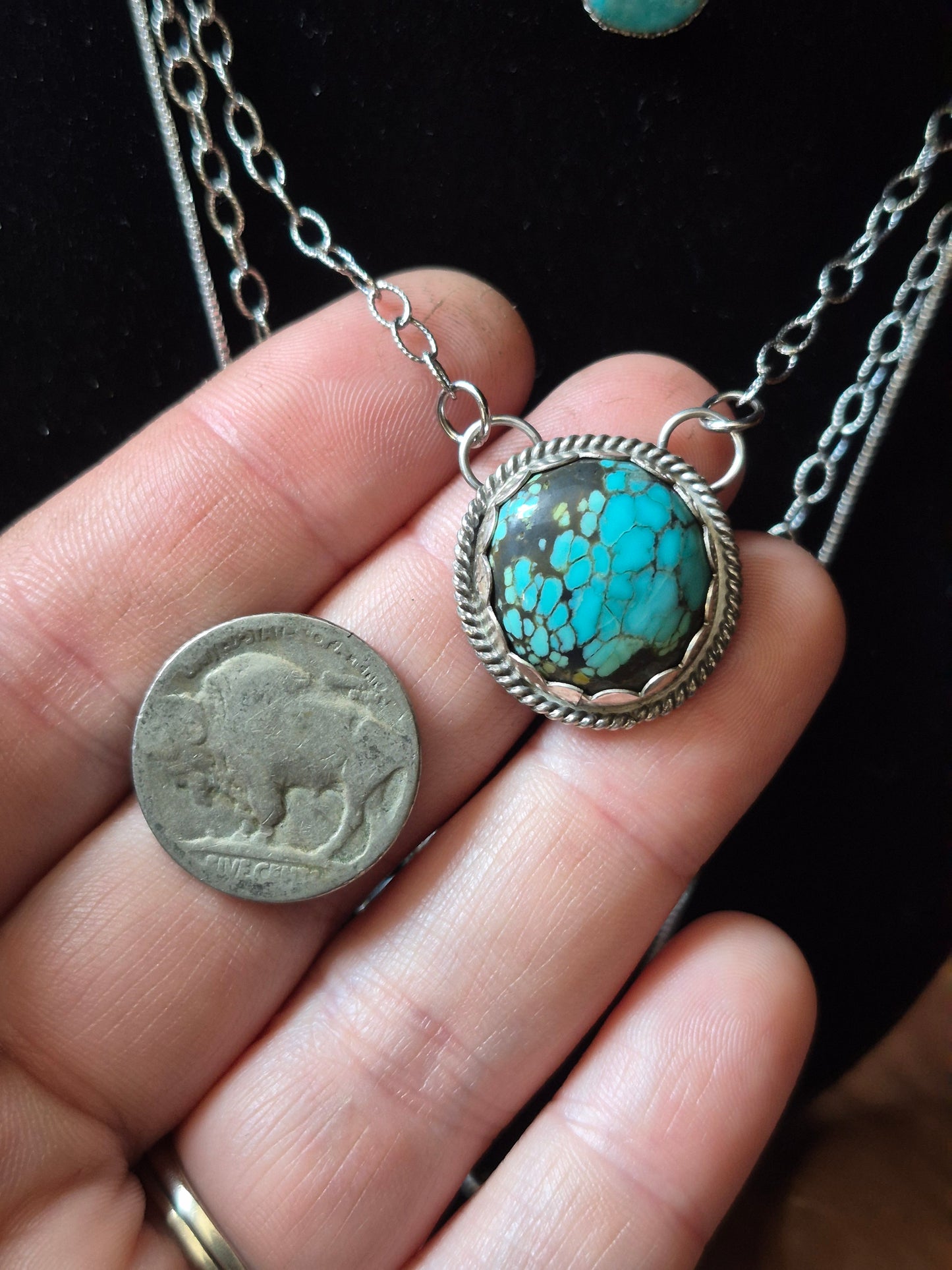 Blue Moon Necklace