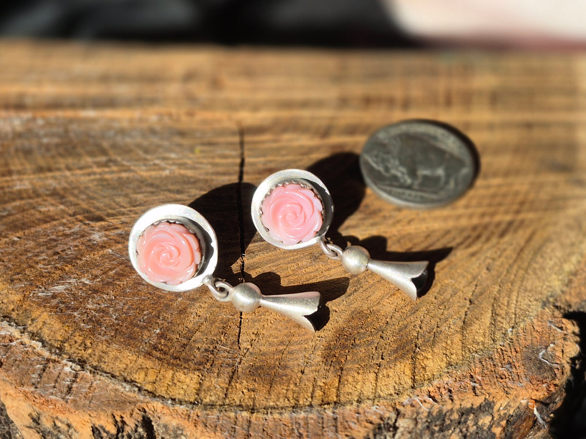 Pink Conch Rose Blossoms