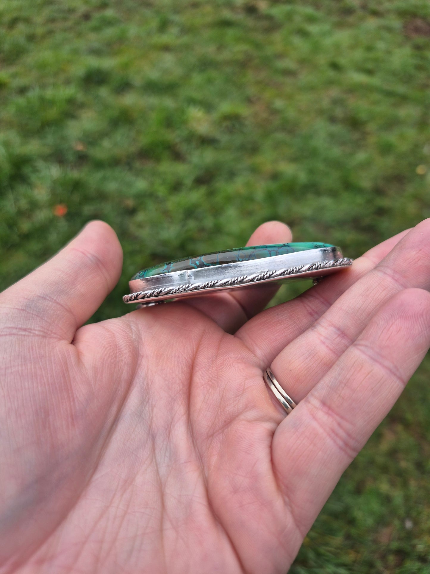 XL Hubei Turquoise Statement Necklace