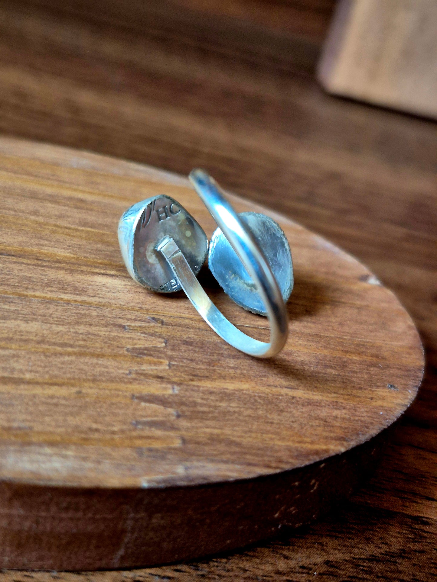 Opal & Turquoise Bypass Ring