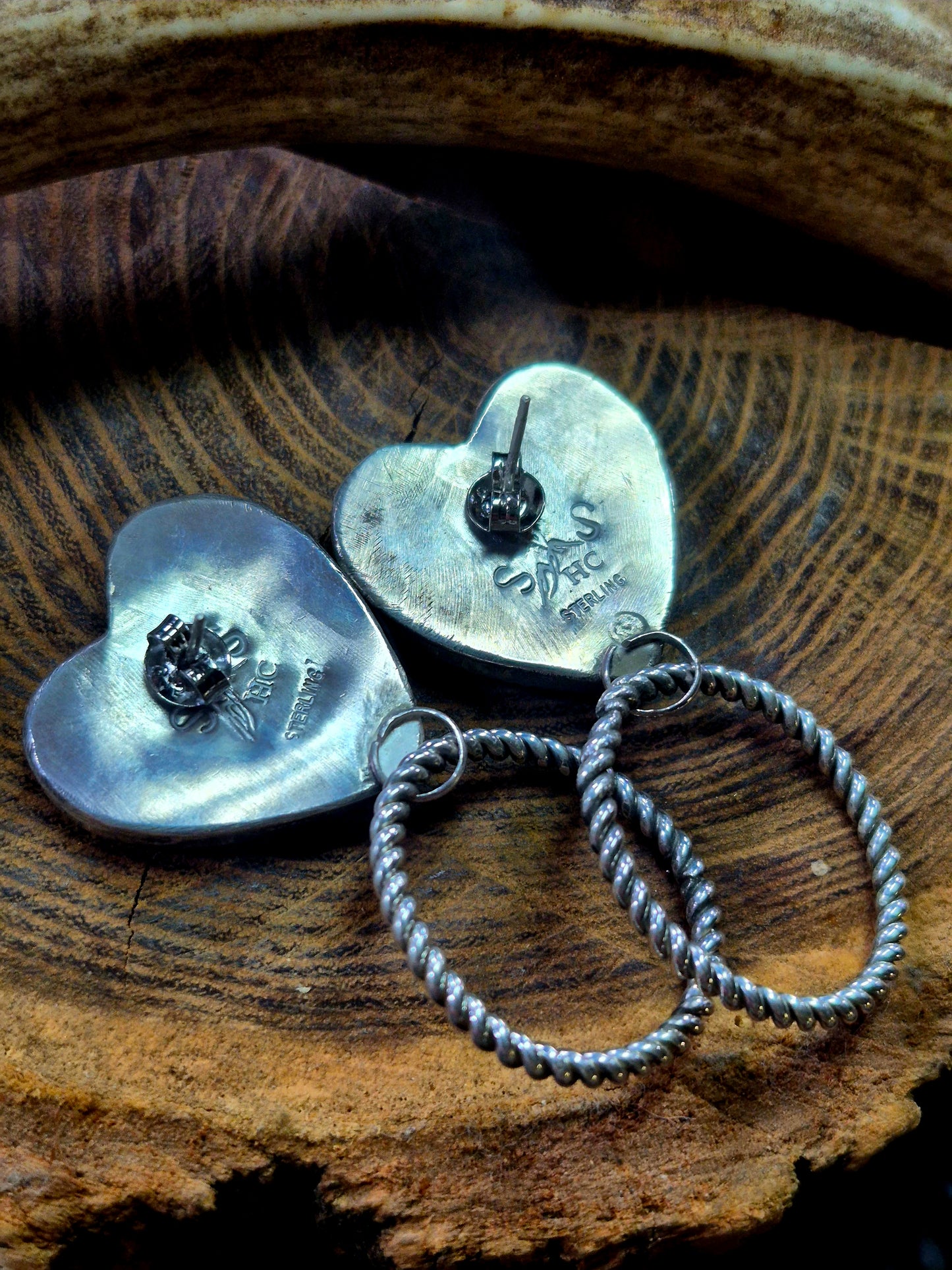 Purple Spiny 1" Hoops