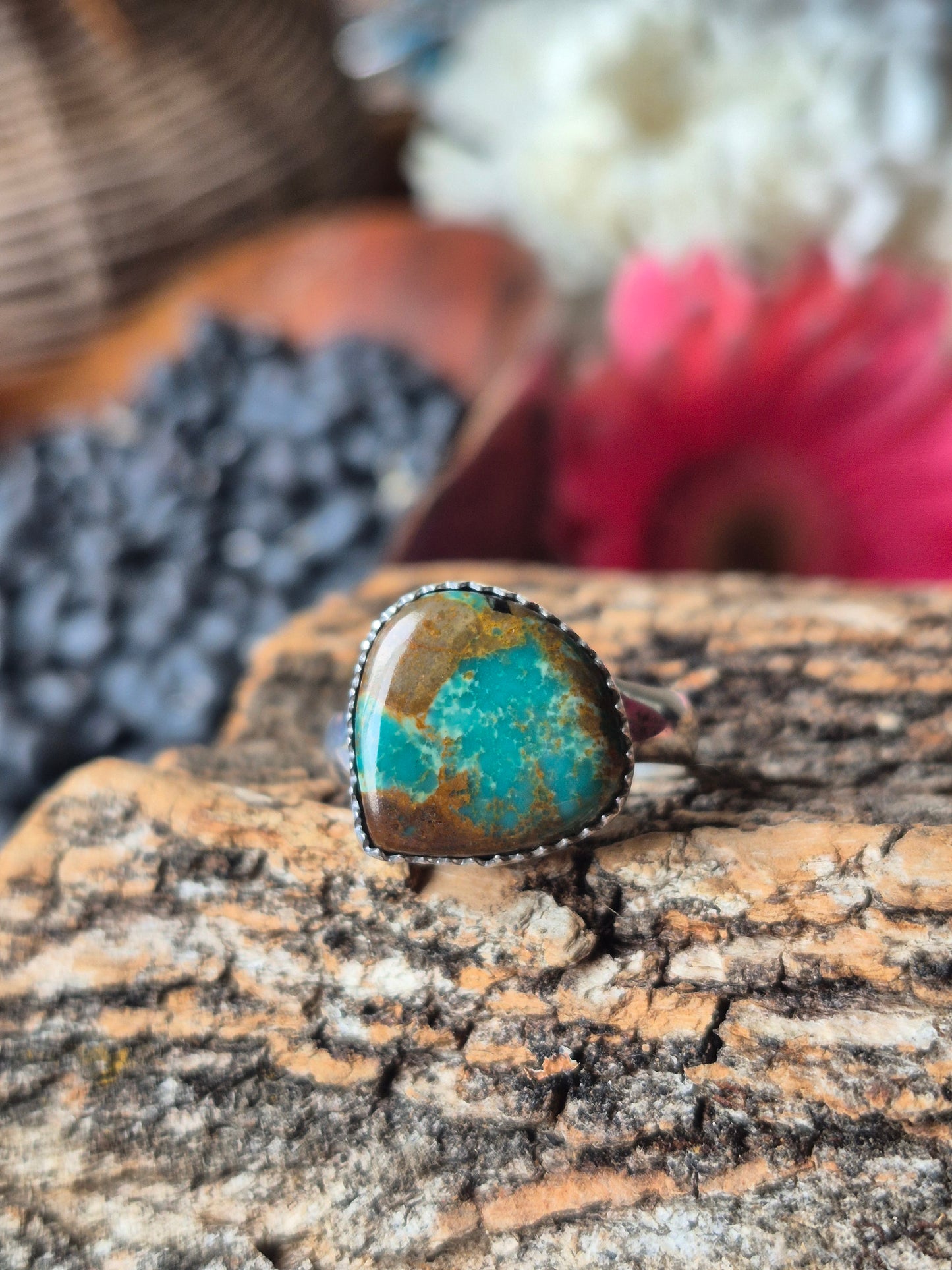 Patagonia Turquoise Ring sz 9.5