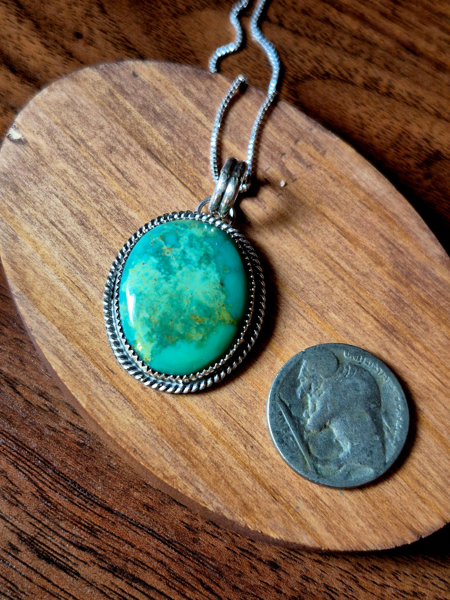 Turquoise Mountain Pendant