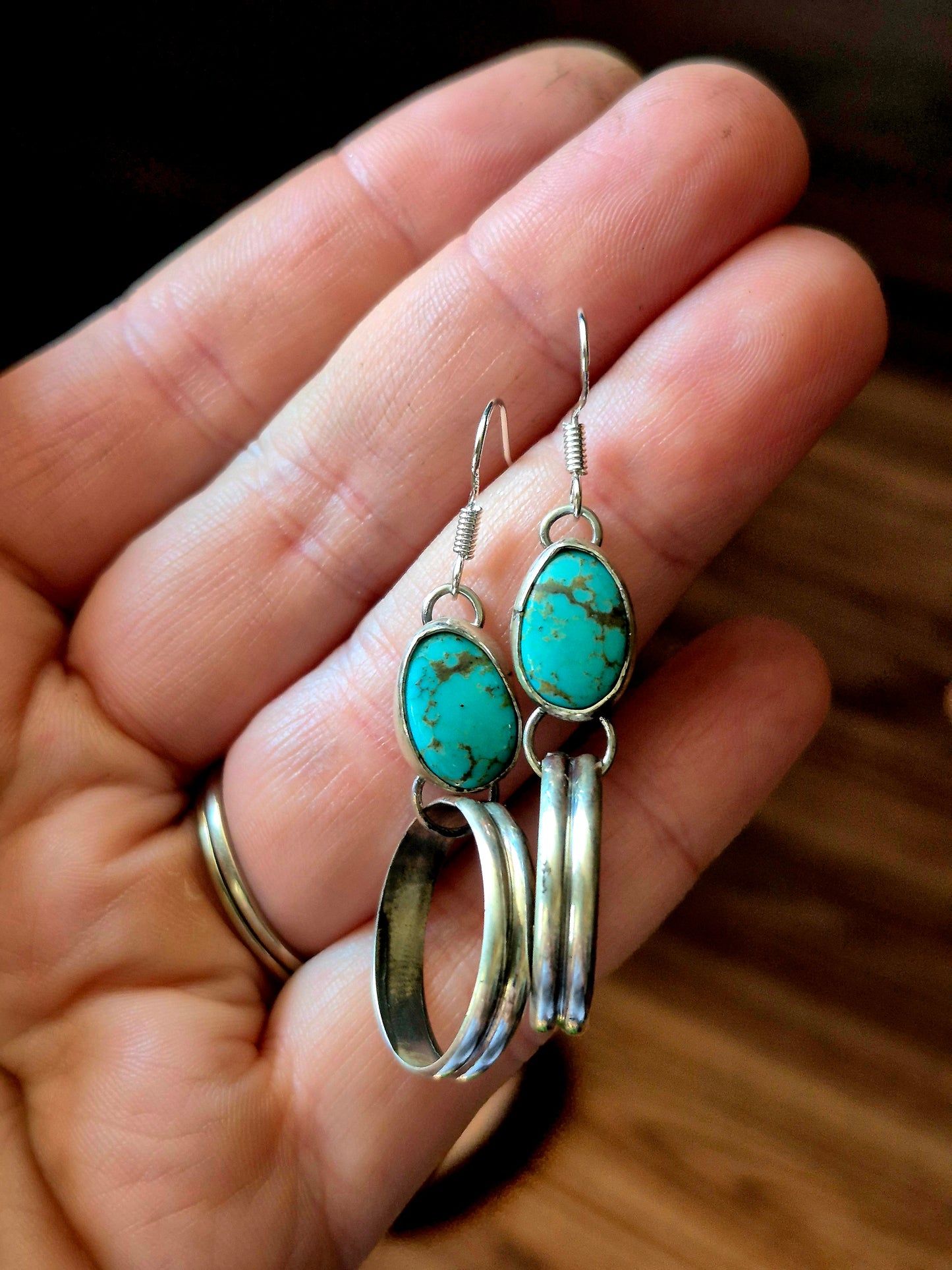 Sonoran Gem Hoop Dangles