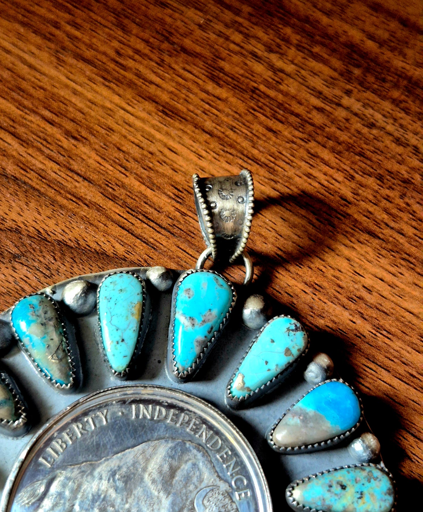 Massive Morenci Cluster Pendant