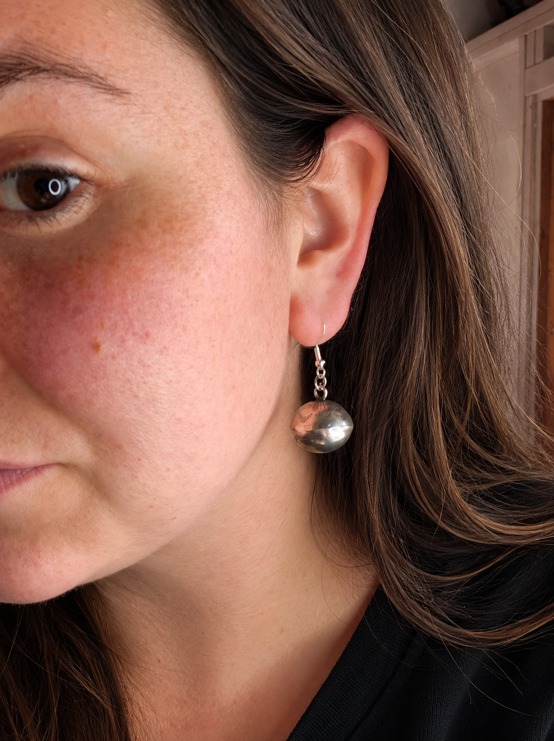 Navajo Pearl Earrings