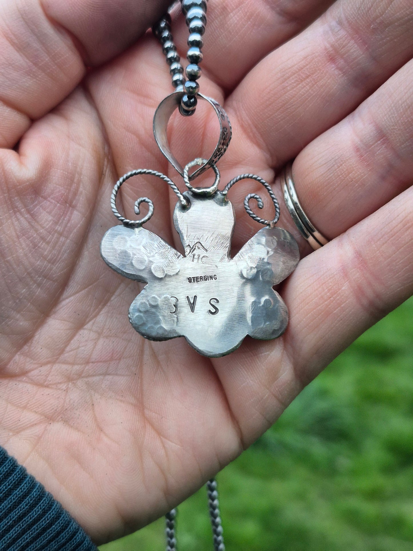 Kingman Butterfly Pendant