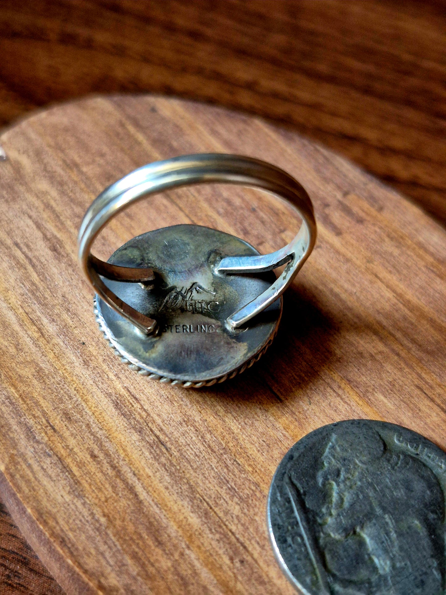 Royston Ribbon Ring sz 9
