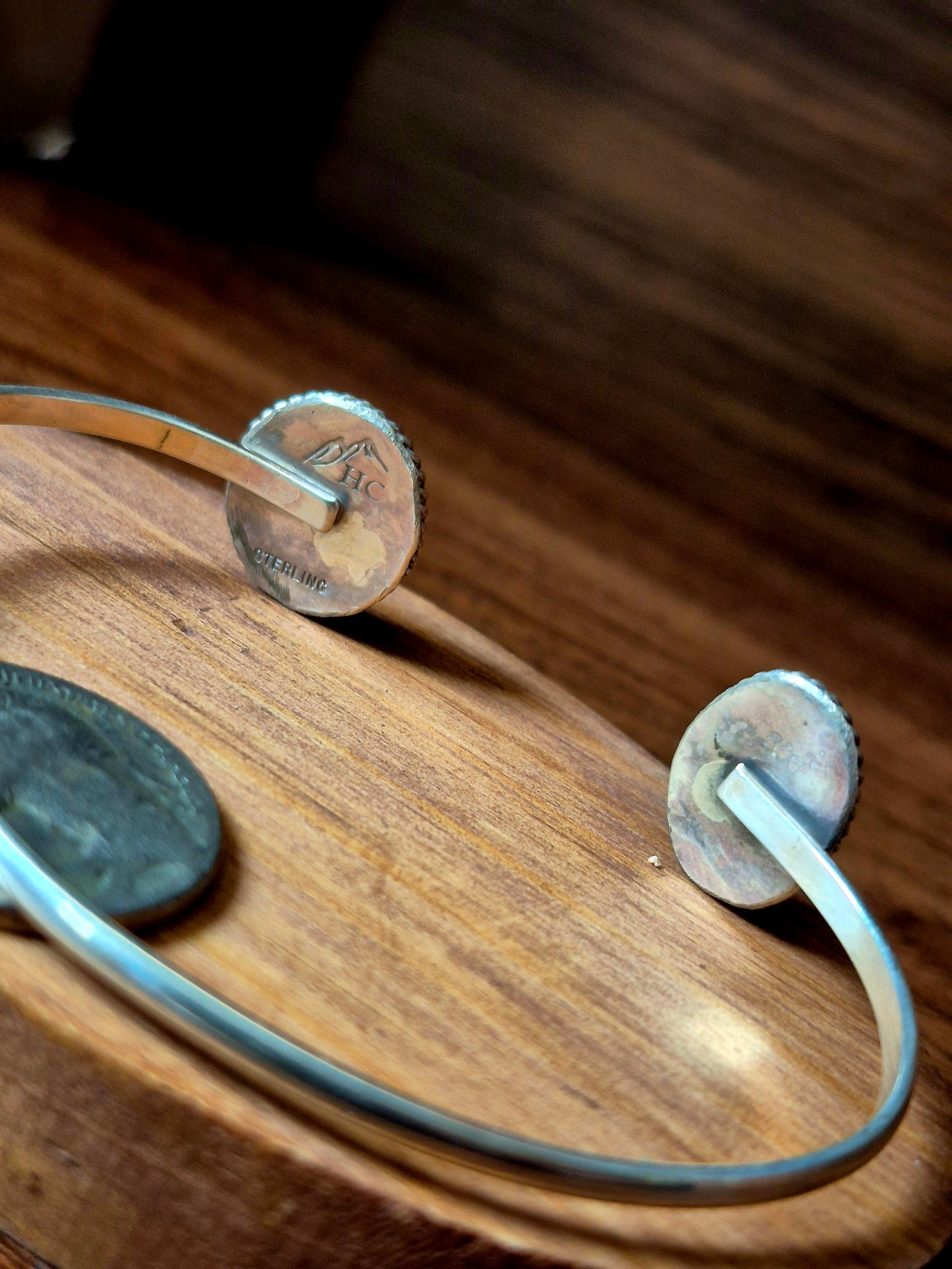 Blue Bird & Opal Bypass Cuff