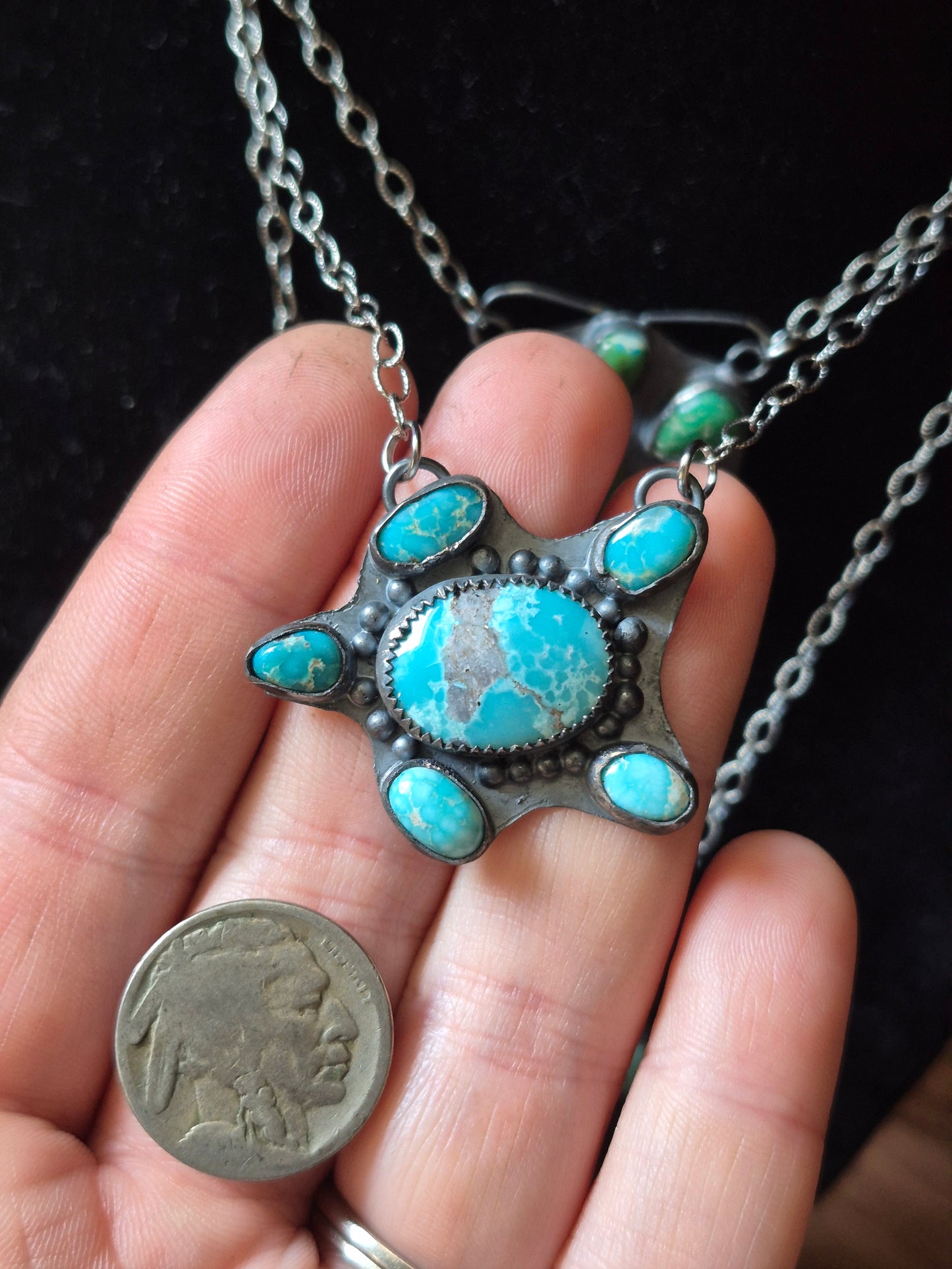 White Water Turtle Necklace